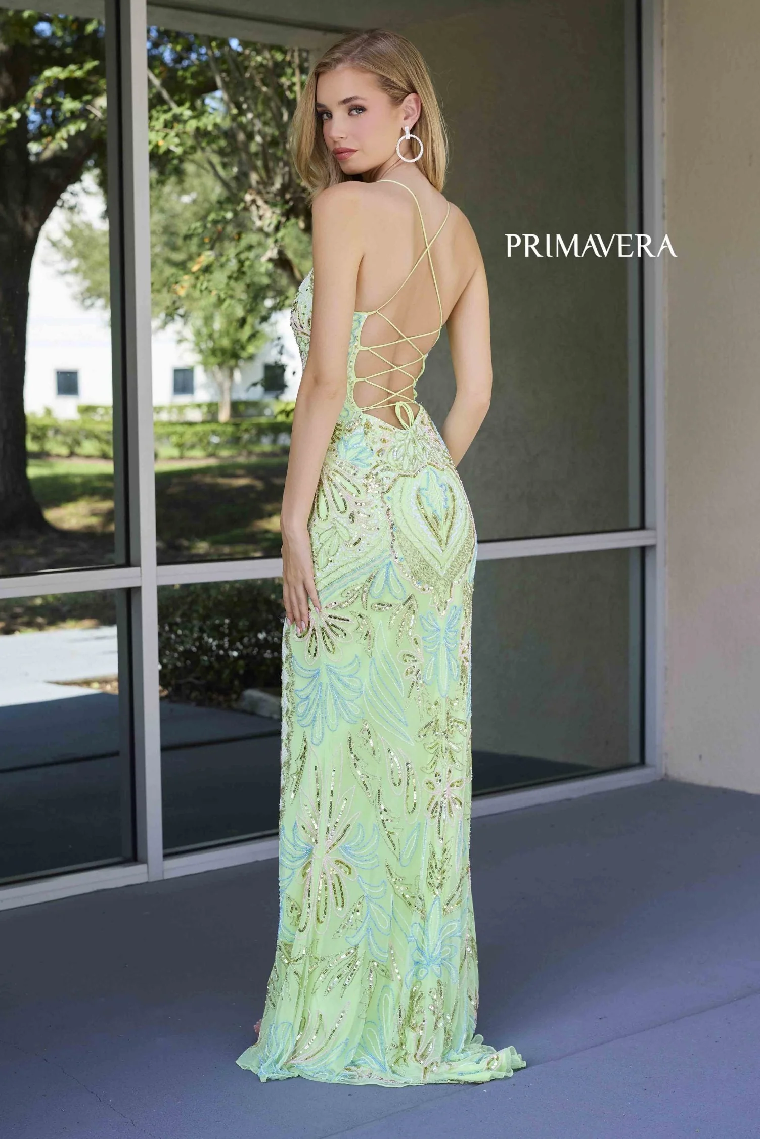 4156 - Primavera - Vintage Inspired Beaded Gown - Image 41