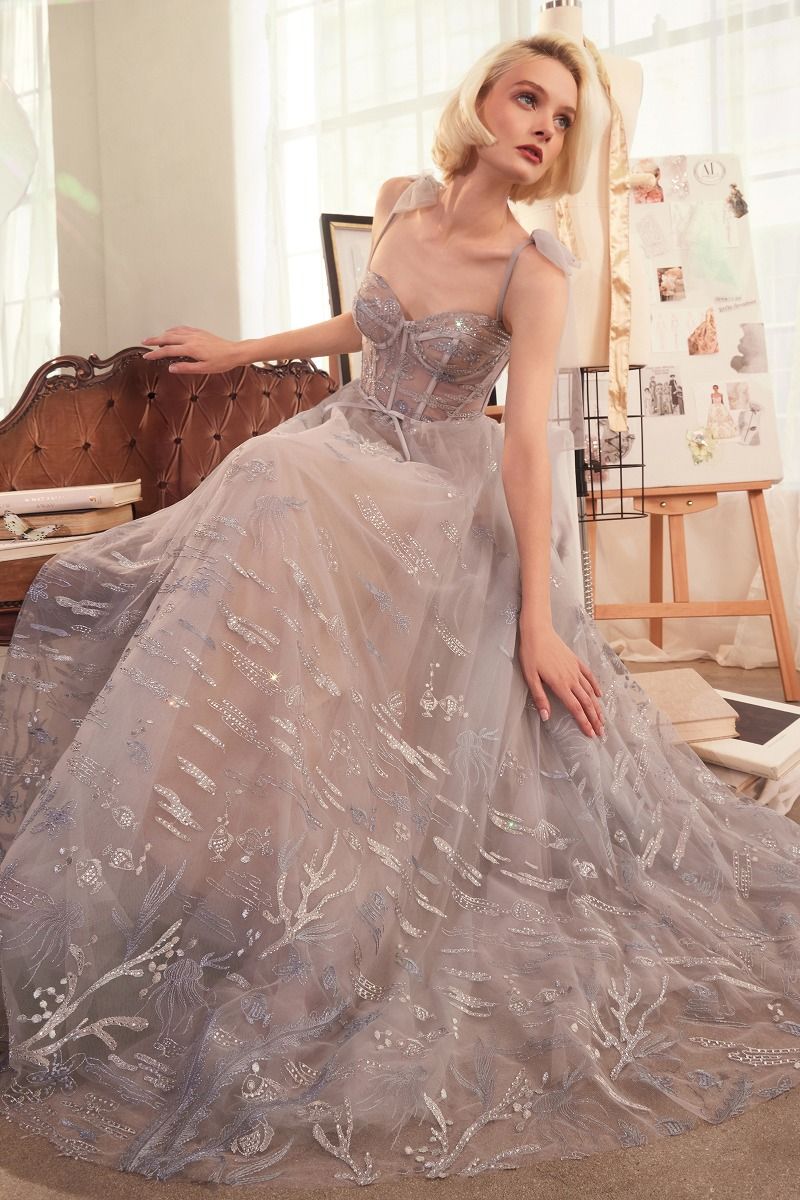 A1458 - UNDER THE SEA EMBROIDERY GOWN - Andrea & Leo - Image 2