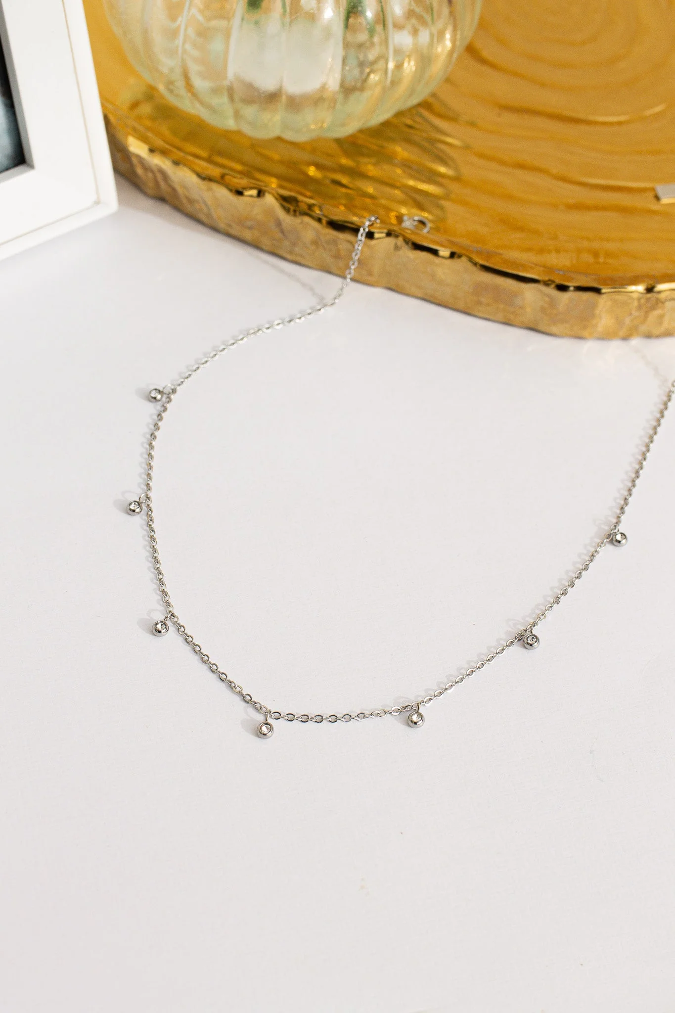 Adaline Crystal Charm Necklace - Image 13