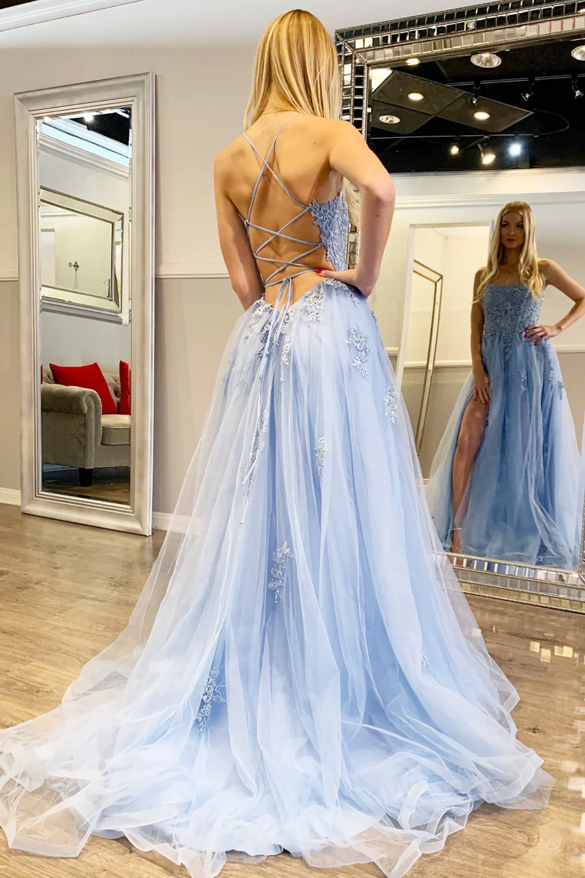 Alisha Gown - Light Blue - Image 3