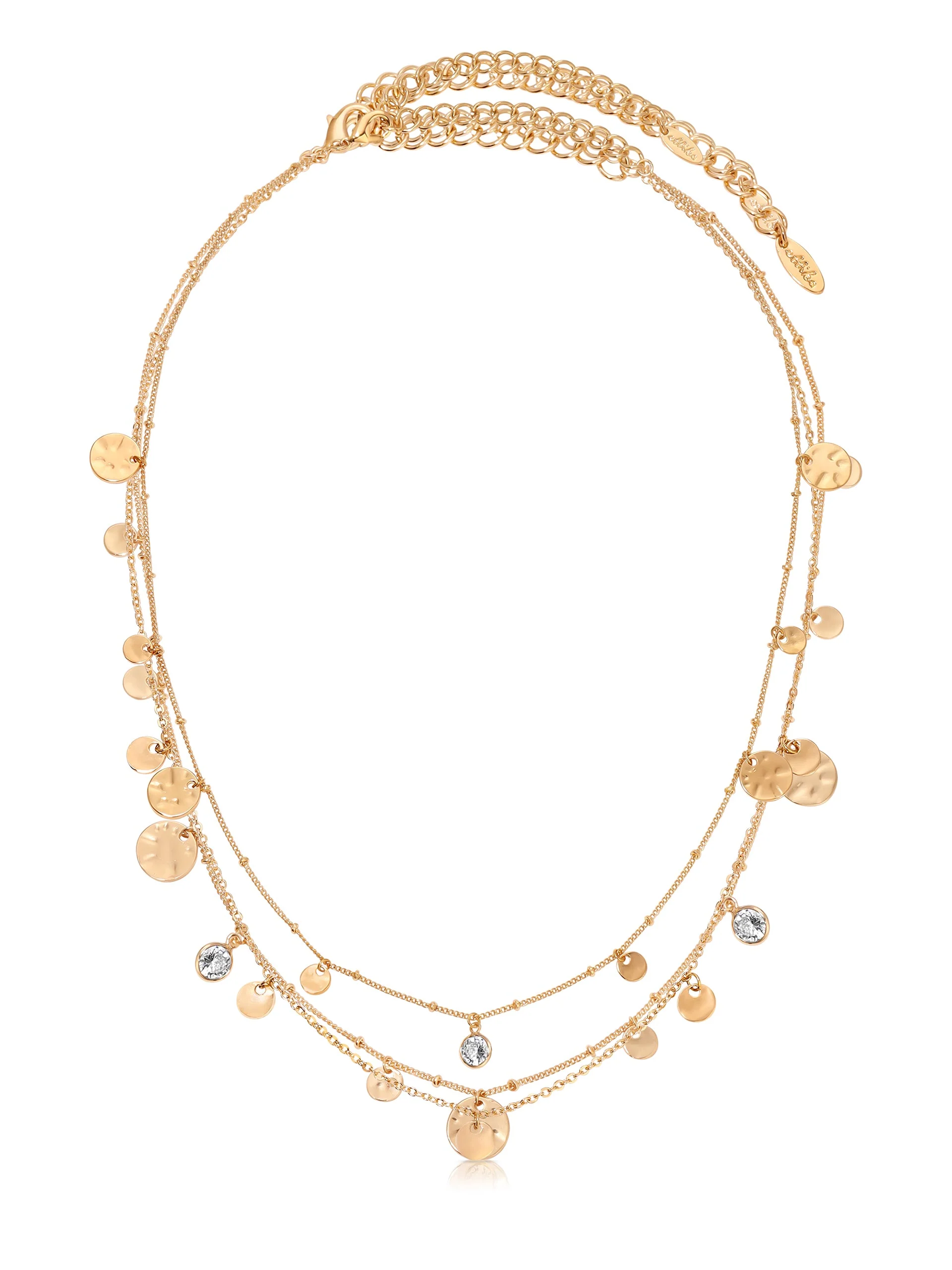 All in Layered Crystal Necklace Set - Image 3