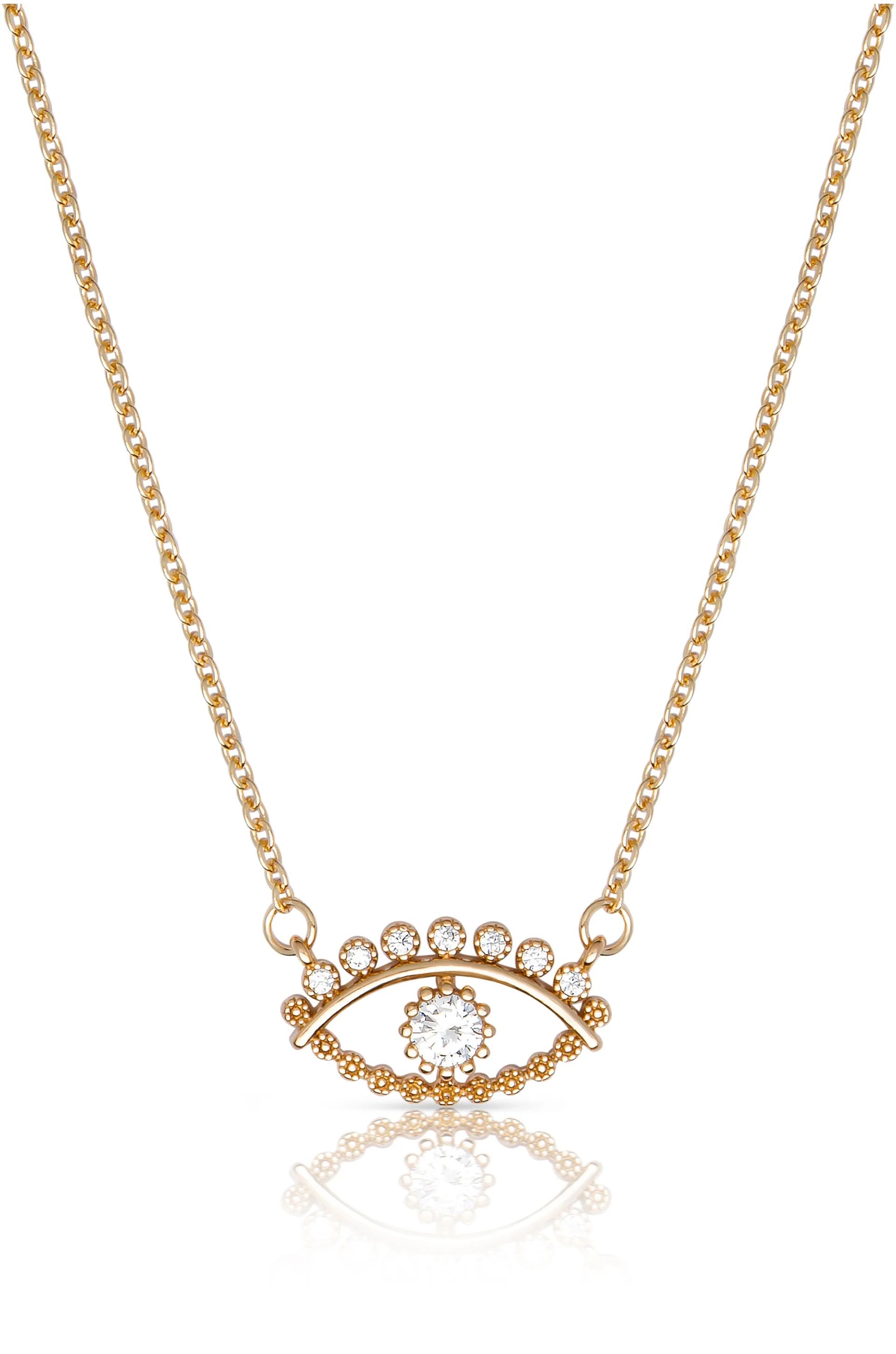 All Knowing Eye Crystal Necklace - Image 2
