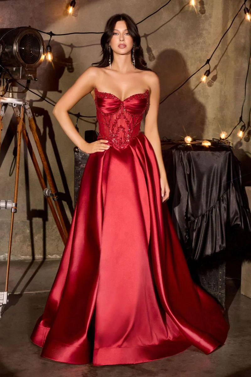 Annika Gown - A-line Corset Dress With Pockets - Image 4