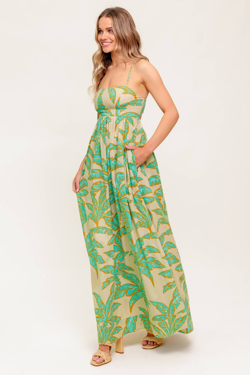 AUGUST TROPICAL MAXI DRESS - FINAL SALE - Image 6