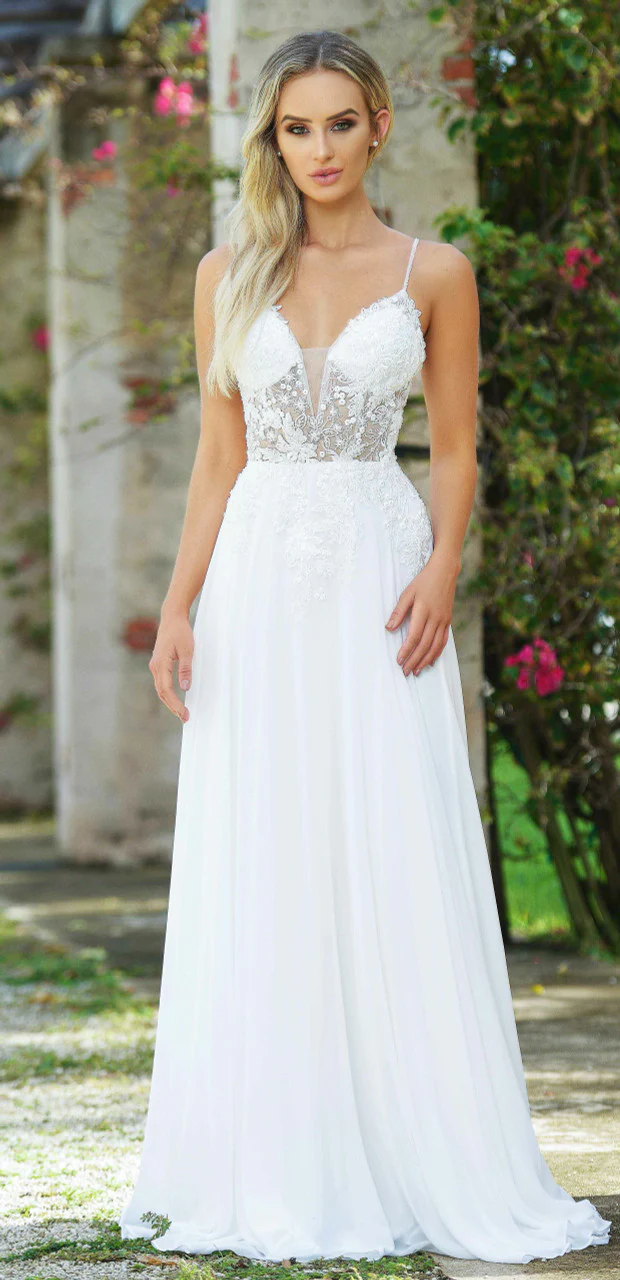 Avianna Gown - Off White - Image 13
