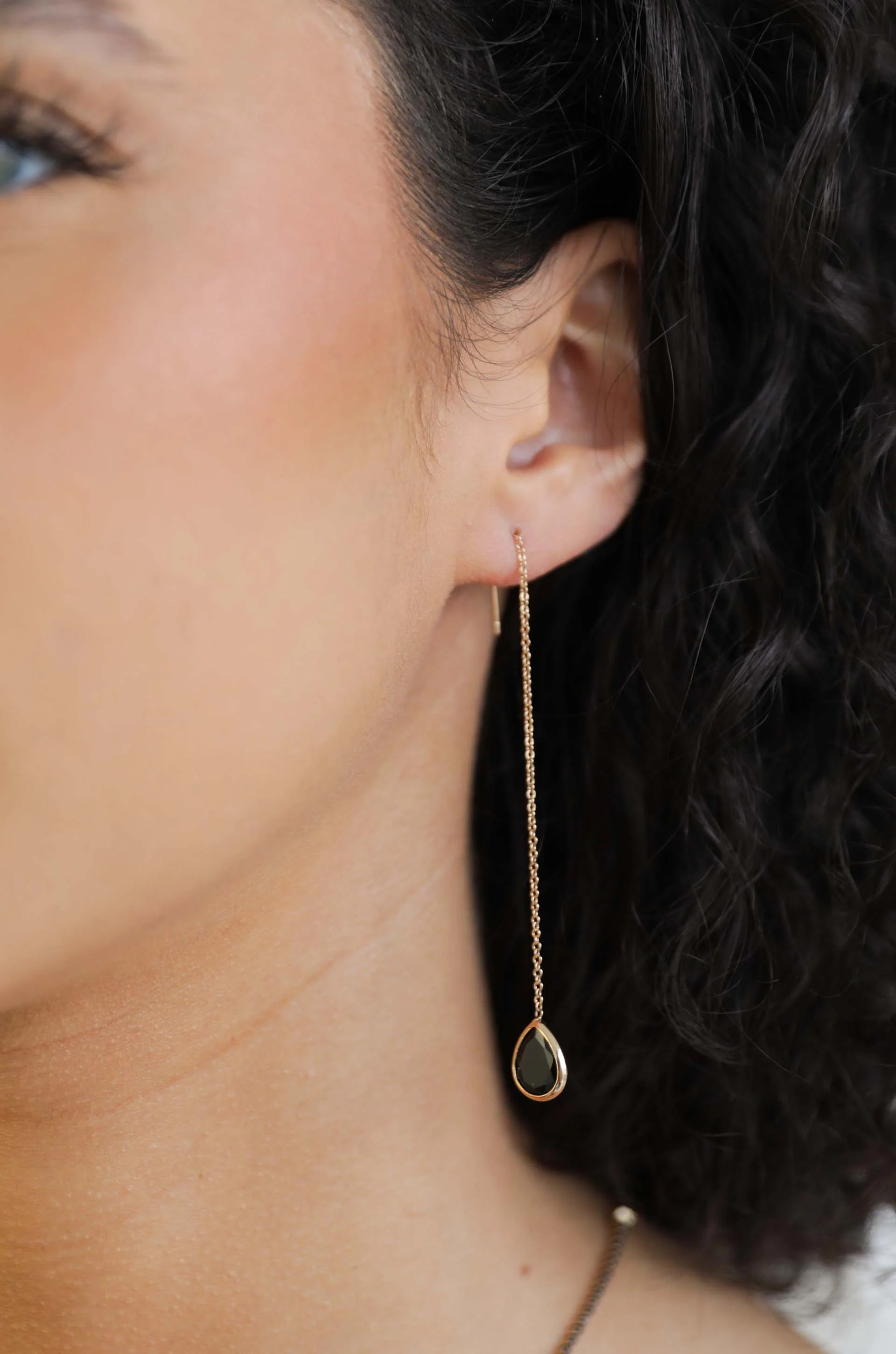 Barely There Chain and Crystal Dangle Earrings - Image 13