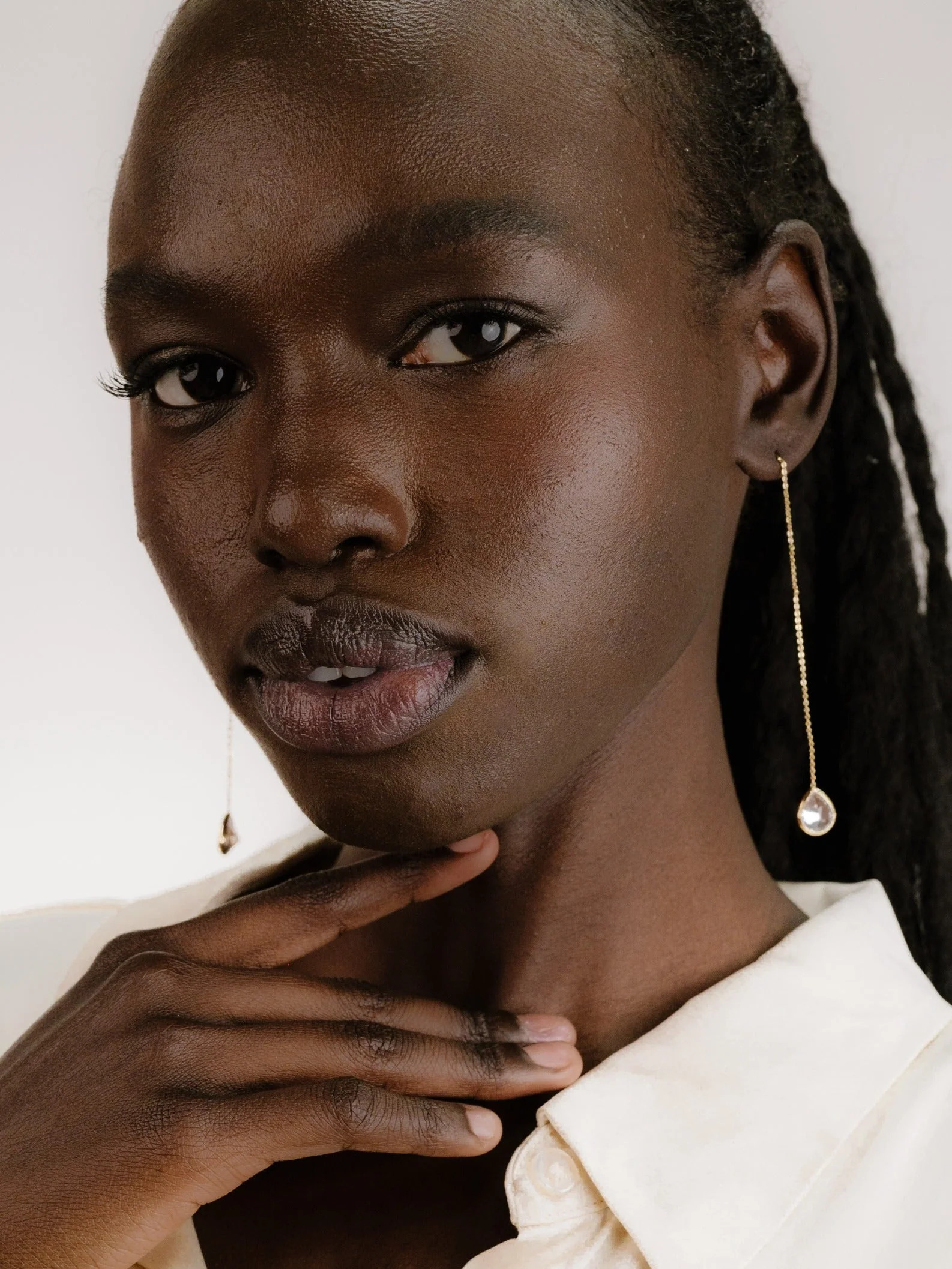 Barely There Chain and Crystal Dangle Earrings - Image 19