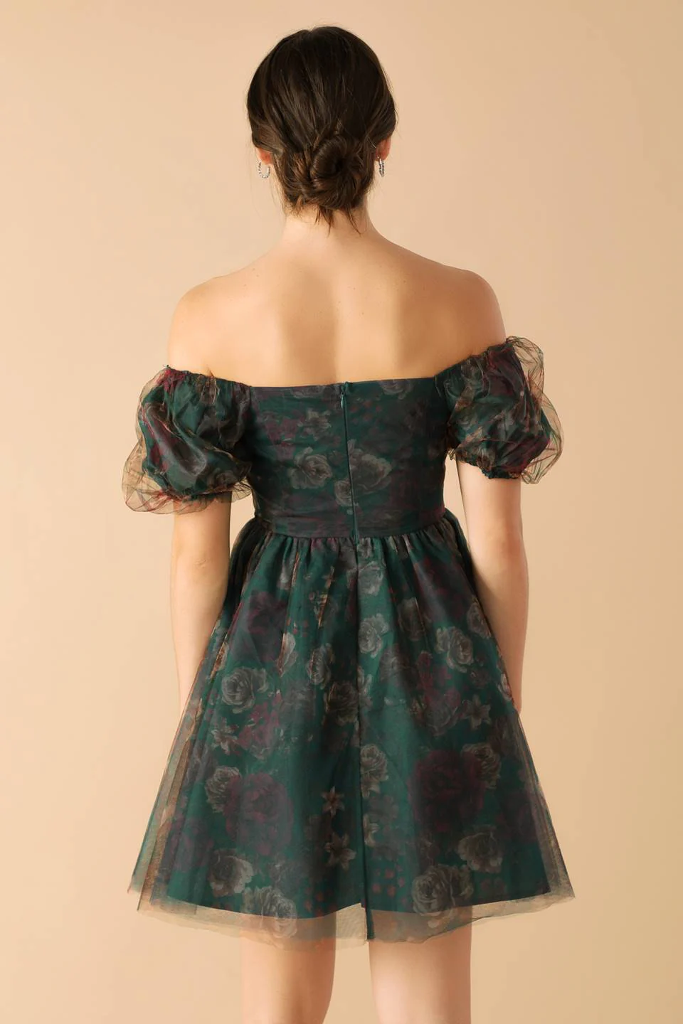 BE GOOD TO ME WOVEN ORGANZA DRESS - Image 4