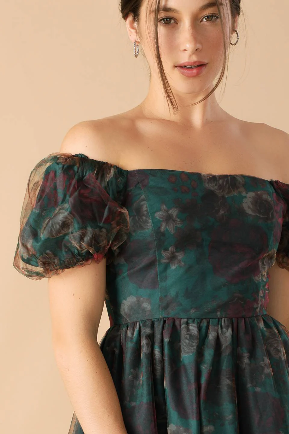 BE GOOD TO ME WOVEN ORGANZA DRESS - Image 5