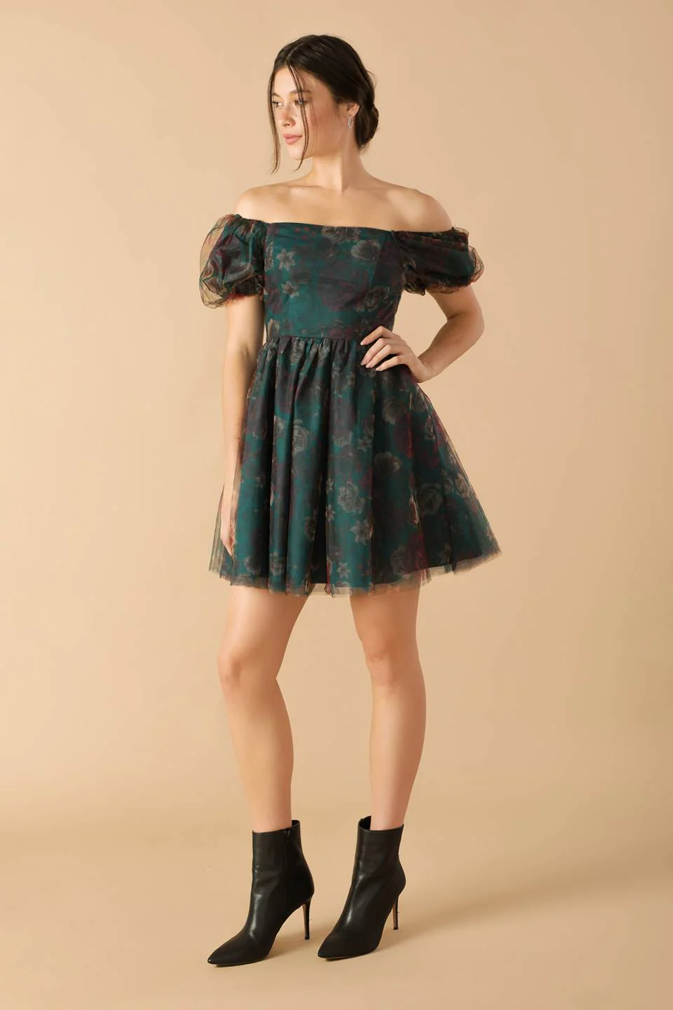 BE GOOD TO ME WOVEN ORGANZA DRESS - Image 6
