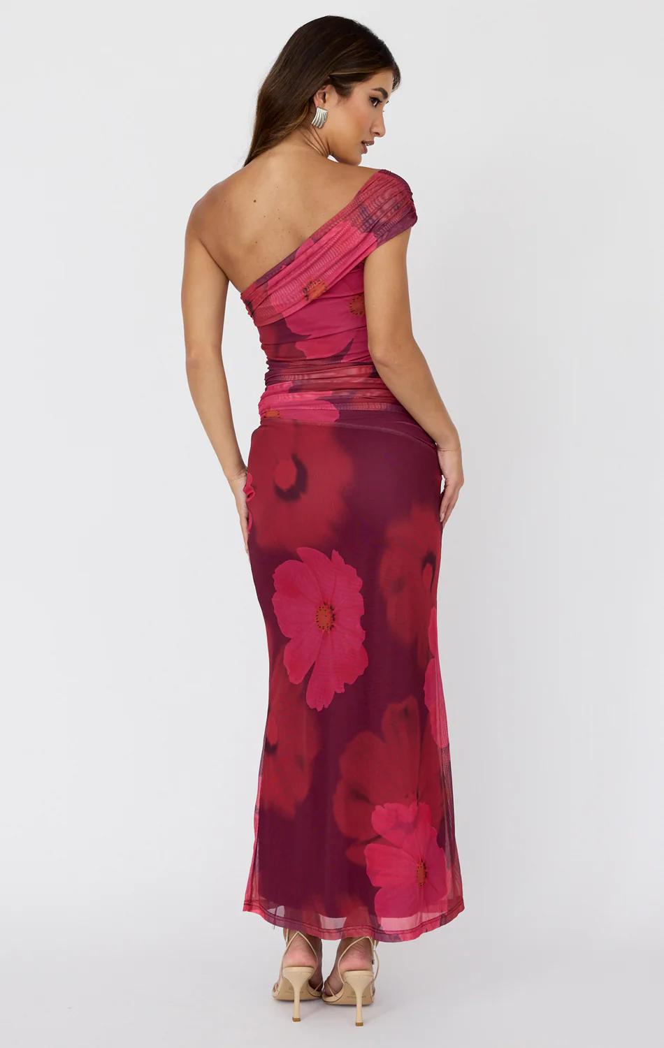 BINDI MAXI DRESS - PINK FLORAL - Image 2