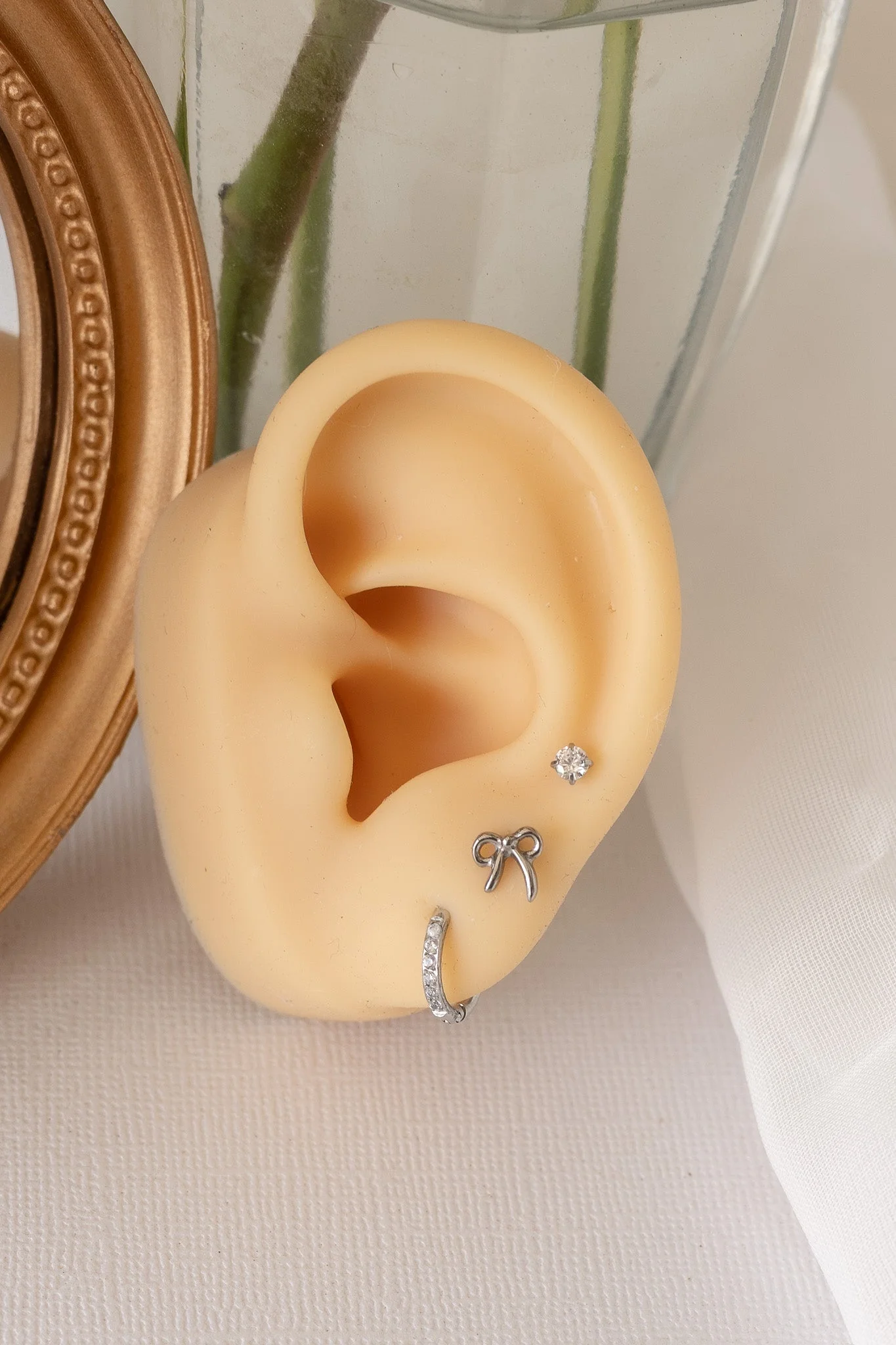 Bow Flat Back Stud Earring 2.0 - Image 10