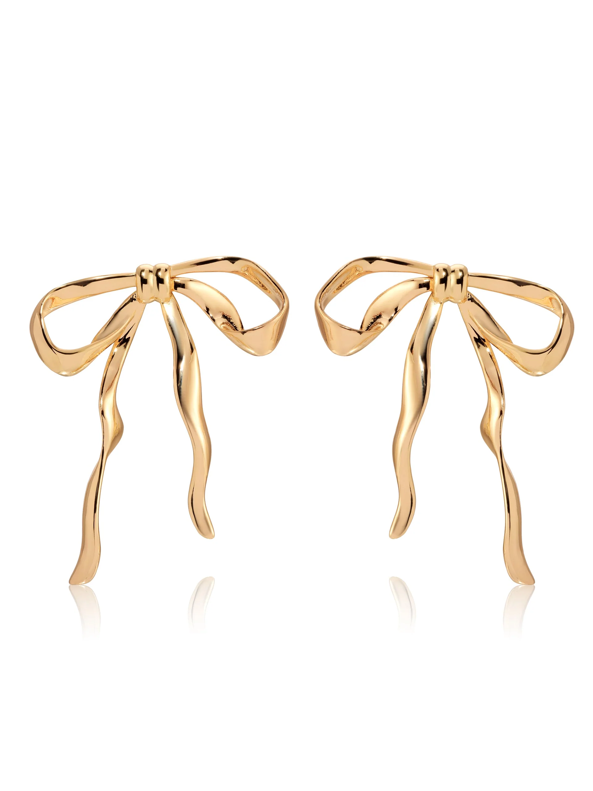 Bow Organica Earrings - Image 2