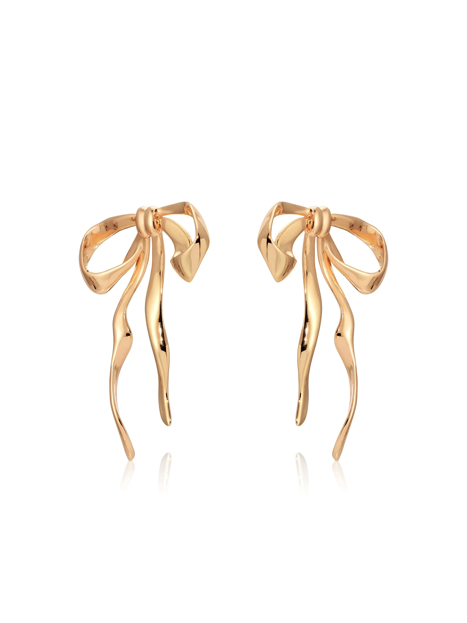 Bow Organica Earrings - Image 3