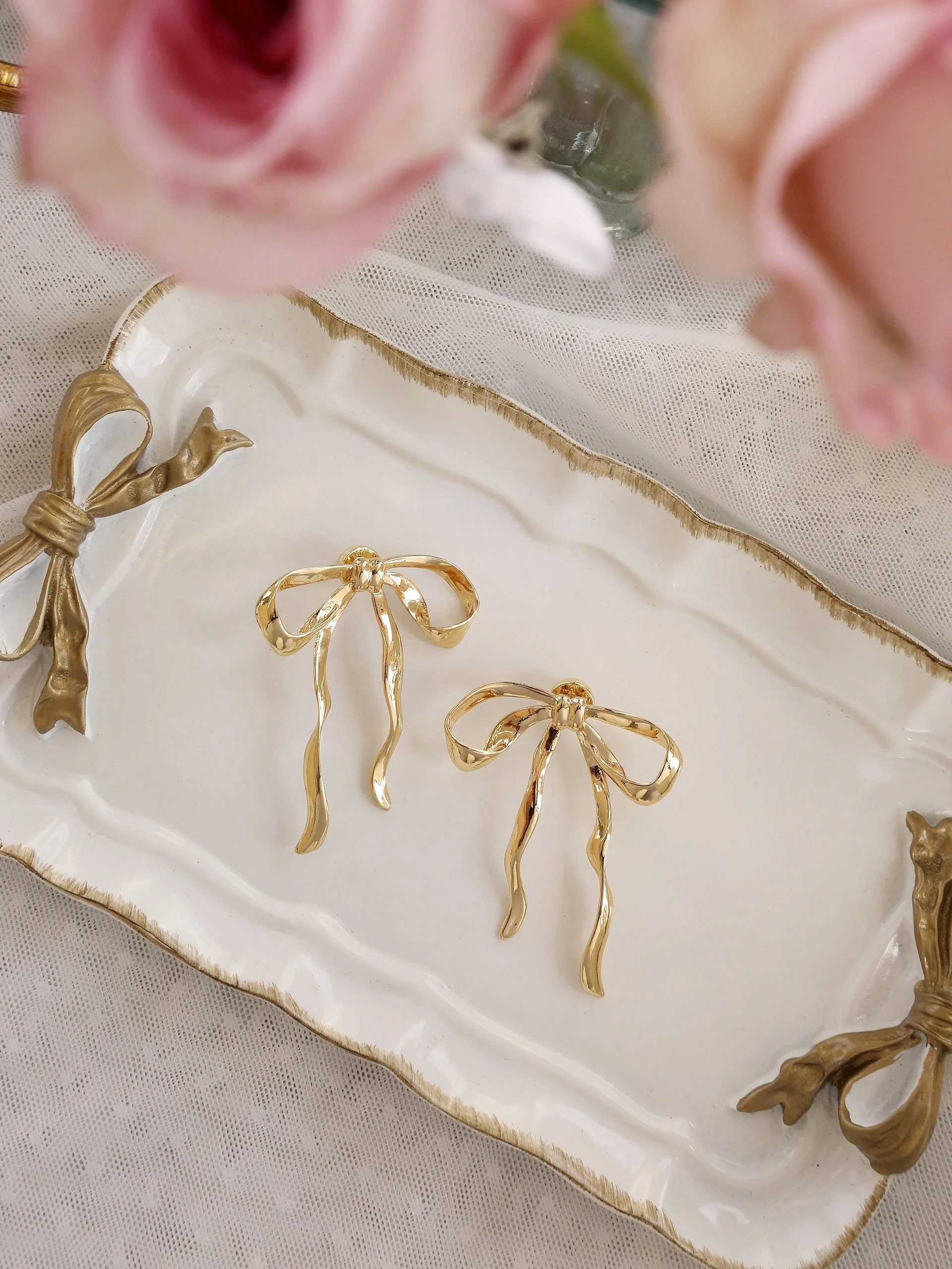 Bow Organica Earrings - Image 7