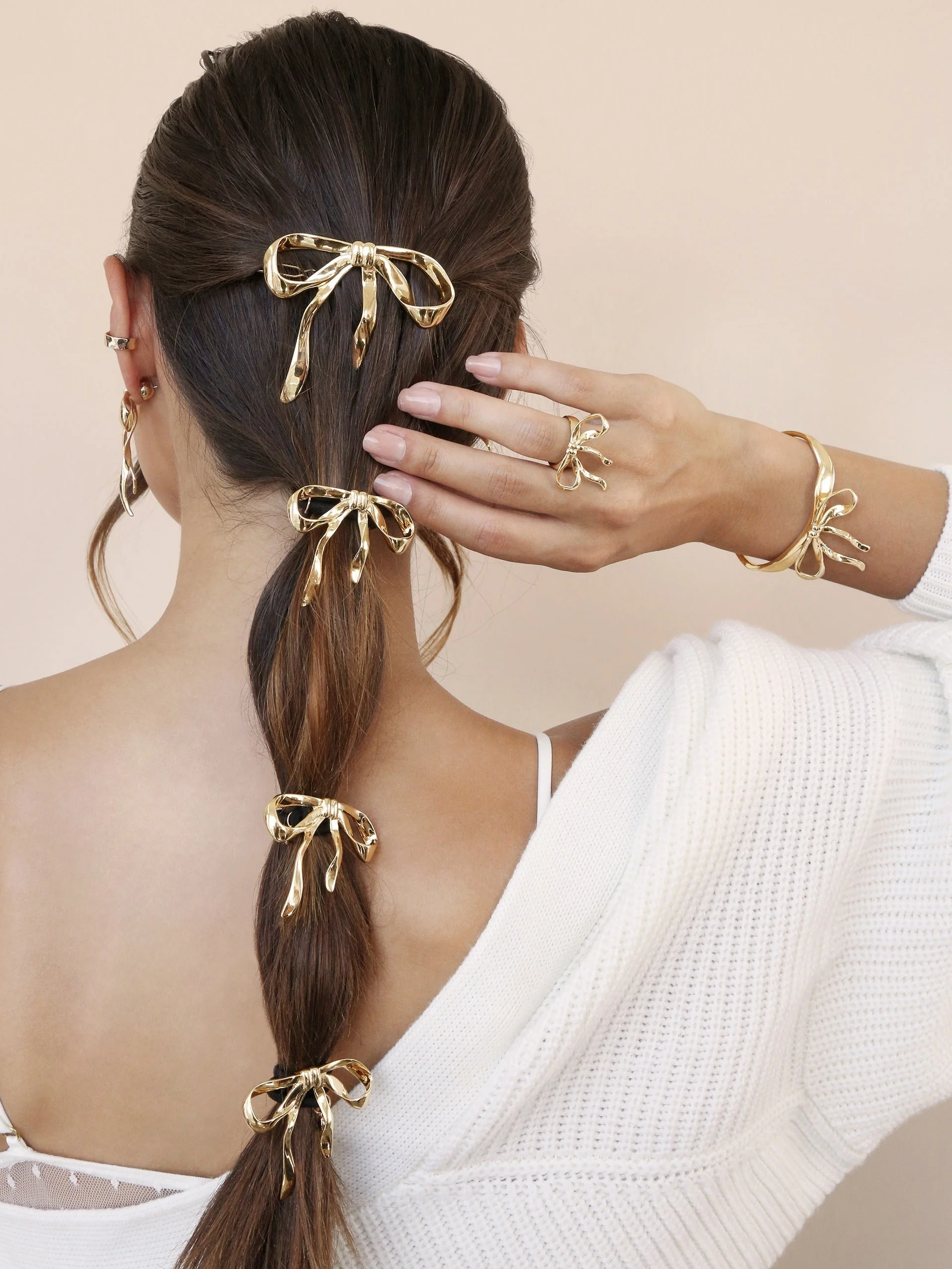 Bow Organica Hair Tie - Image 6