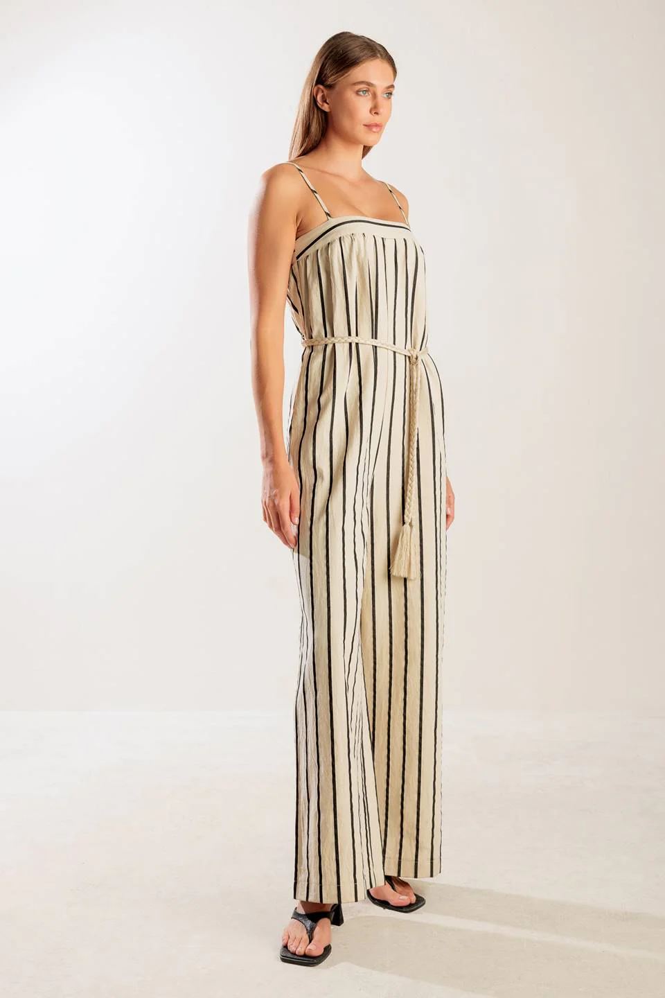 Brady Striped Jumpsuit - Image 5