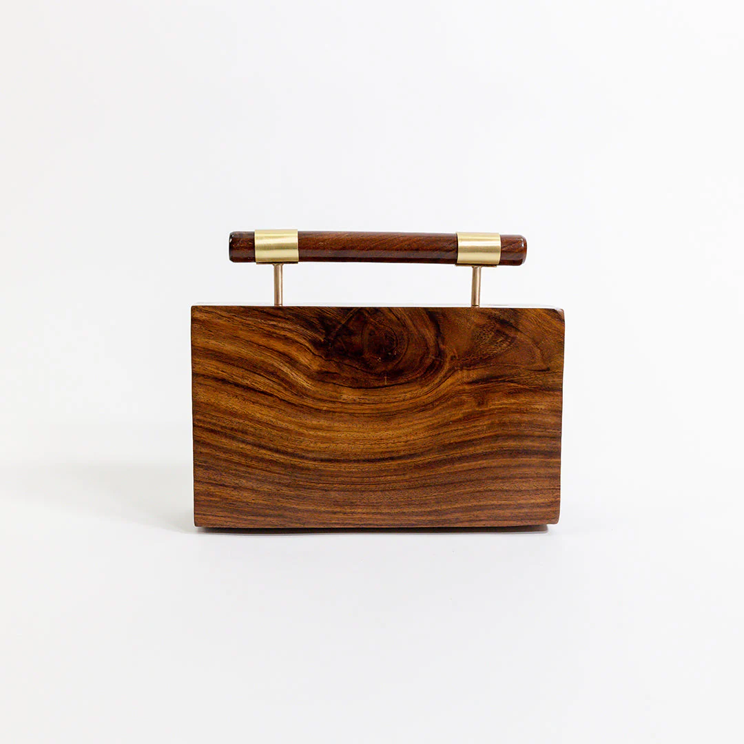 Brasswood Briefcase Clutch - Image 5