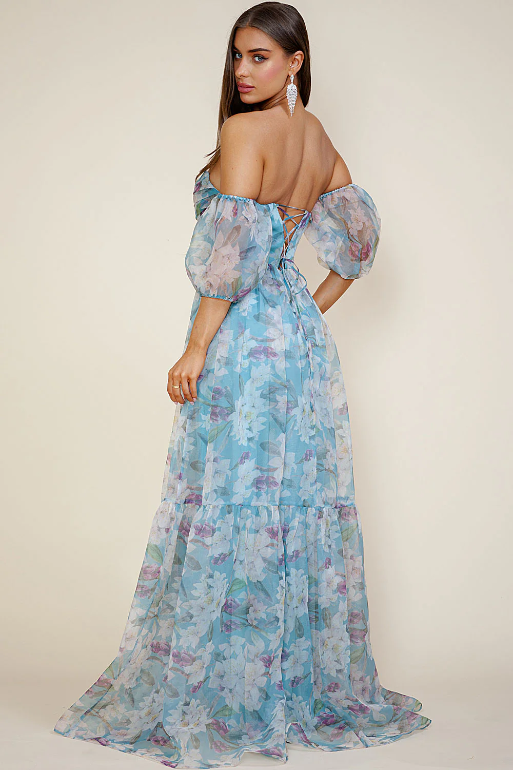 Breezy Maxi Dress - Blue - Image 2