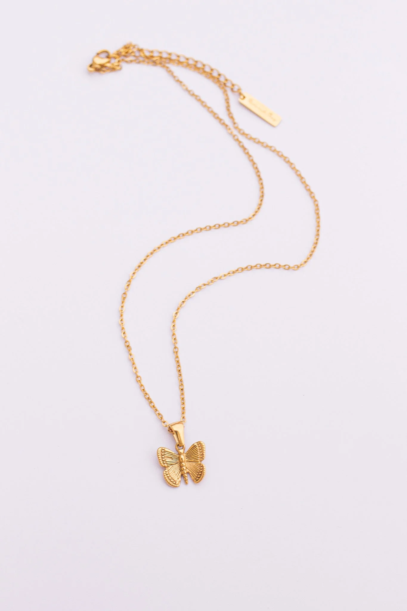 Butterfly Pendant Necklace - Image 10