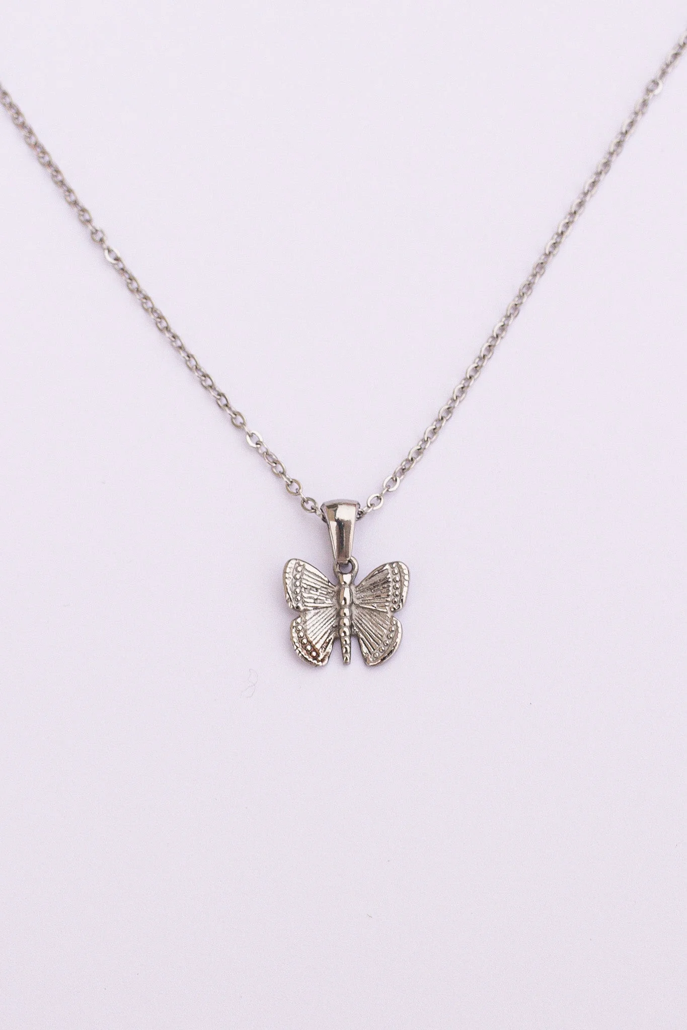 Butterfly Pendant Necklace - Image 4