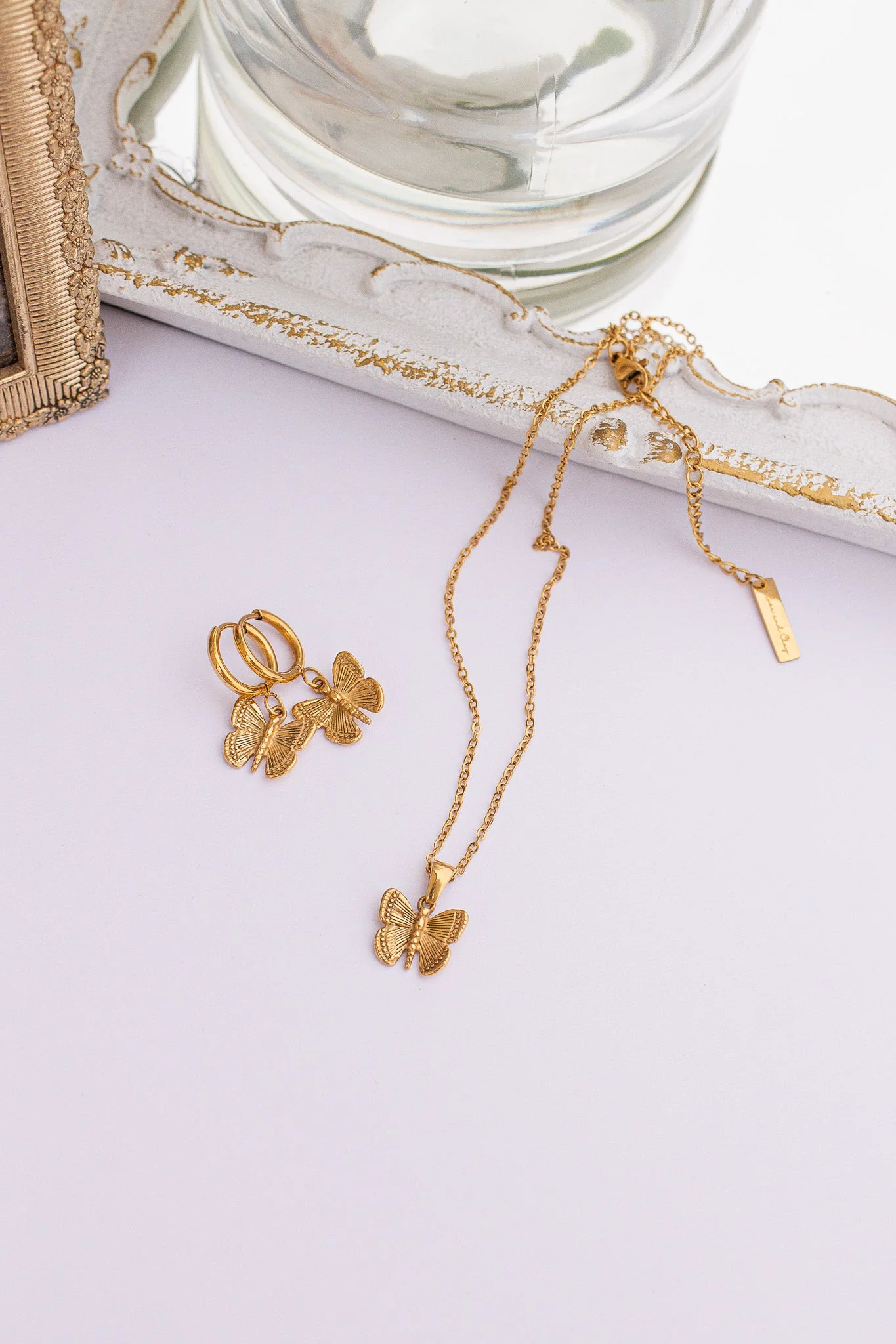 Butterfly Pendant Necklace - Image 6
