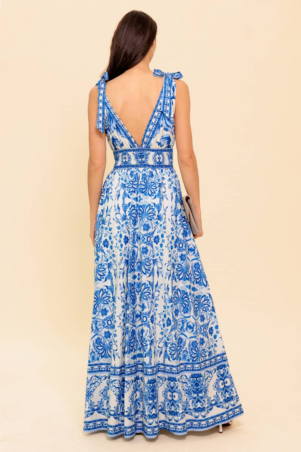 BY THE BAY BLUE MAXI DRESS - Image 2