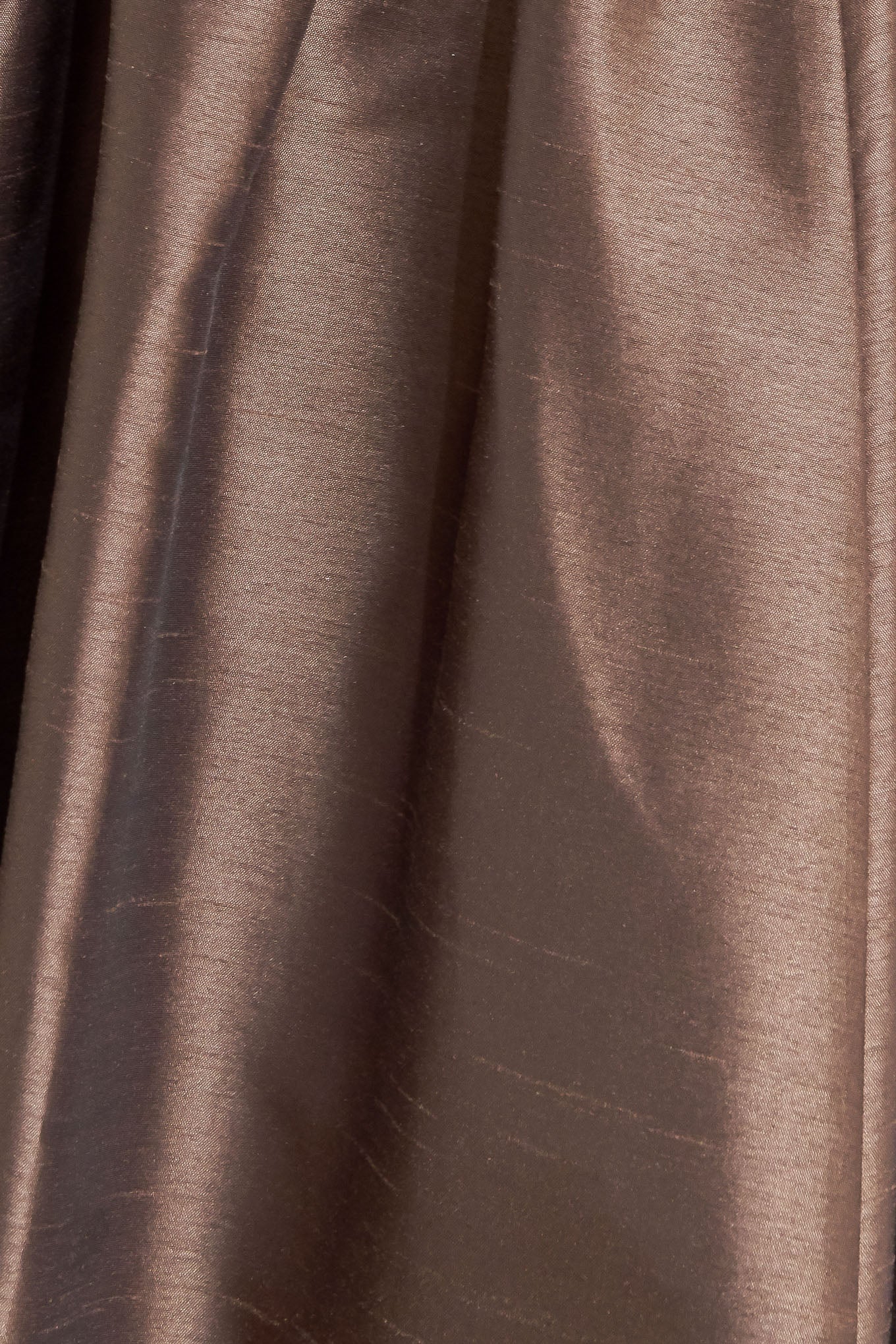 CAFÉ LUSTER BROWN MIDI DRESS - Image 7