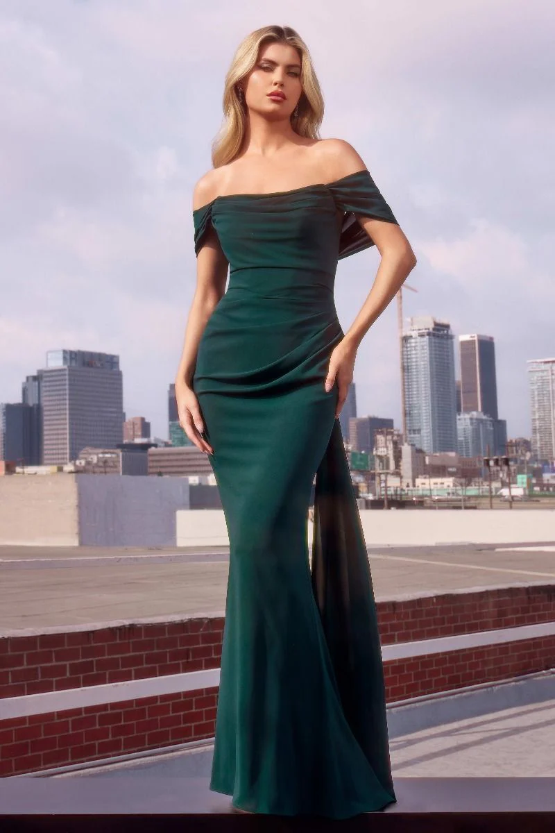 Caitlin Gown - Convertible Tie Chiffon Dress - Image 9