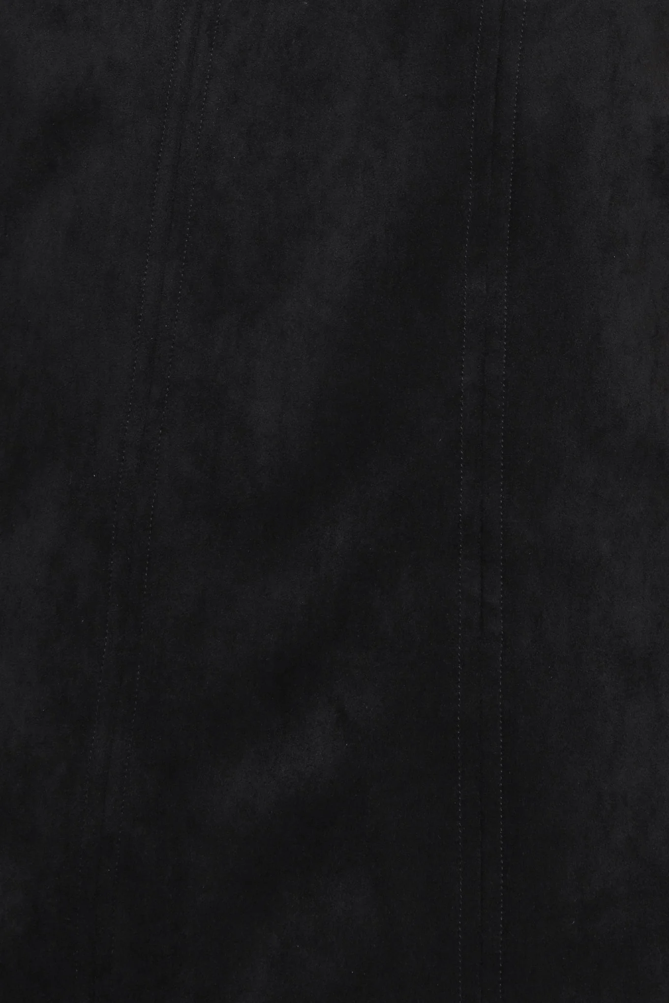 CITY SLEEK FAUX SUEDE & LEATHER SHIFT DRESS - Image 6