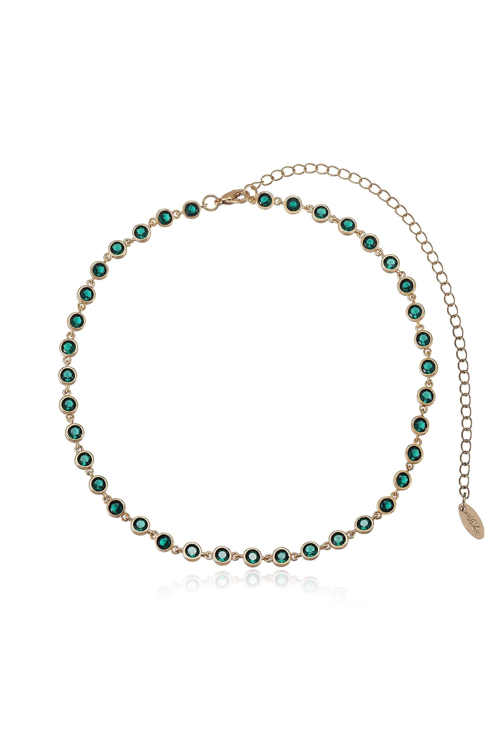 Crystal Disc and Link Necklace - Image 16