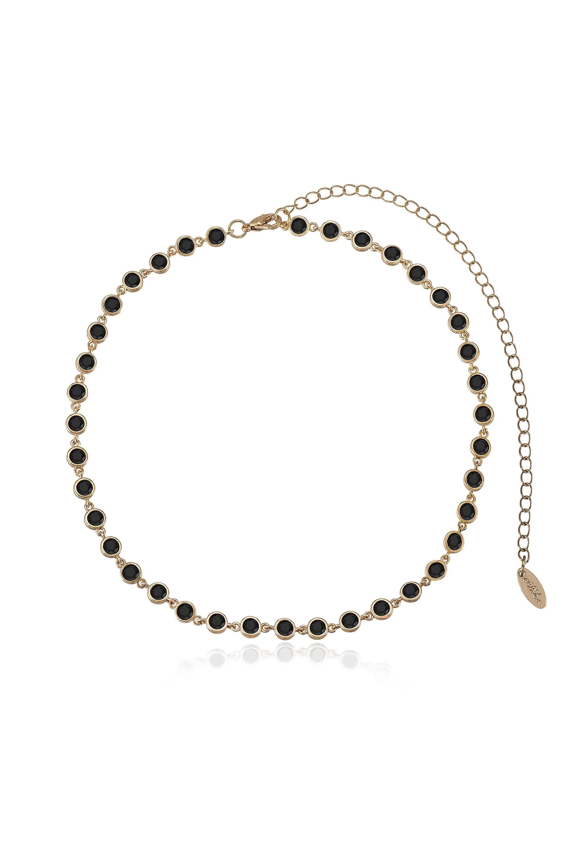 Crystal Disc and Link Necklace - Image 18