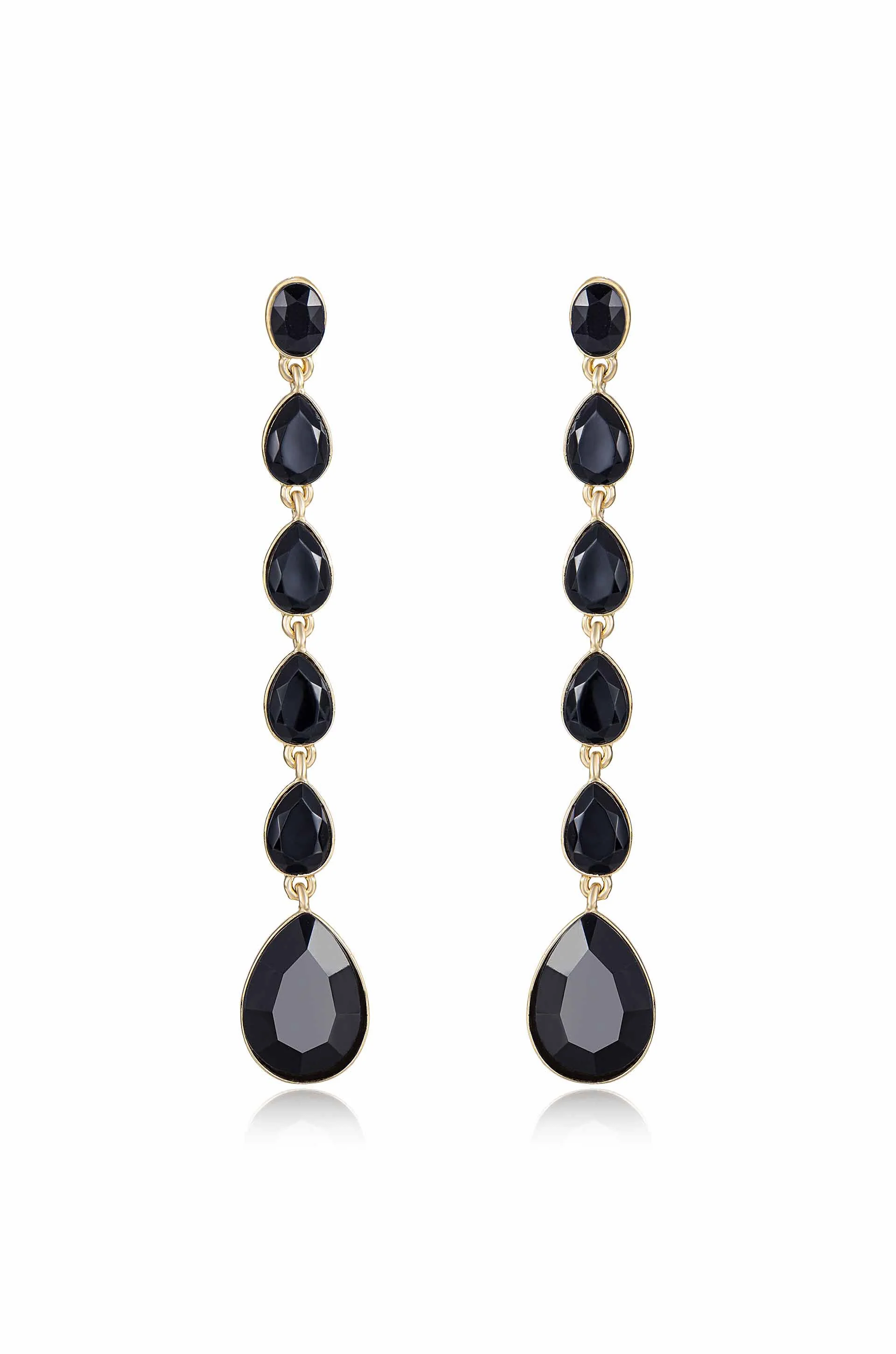 Crystallized Drop Earrings - Image 8