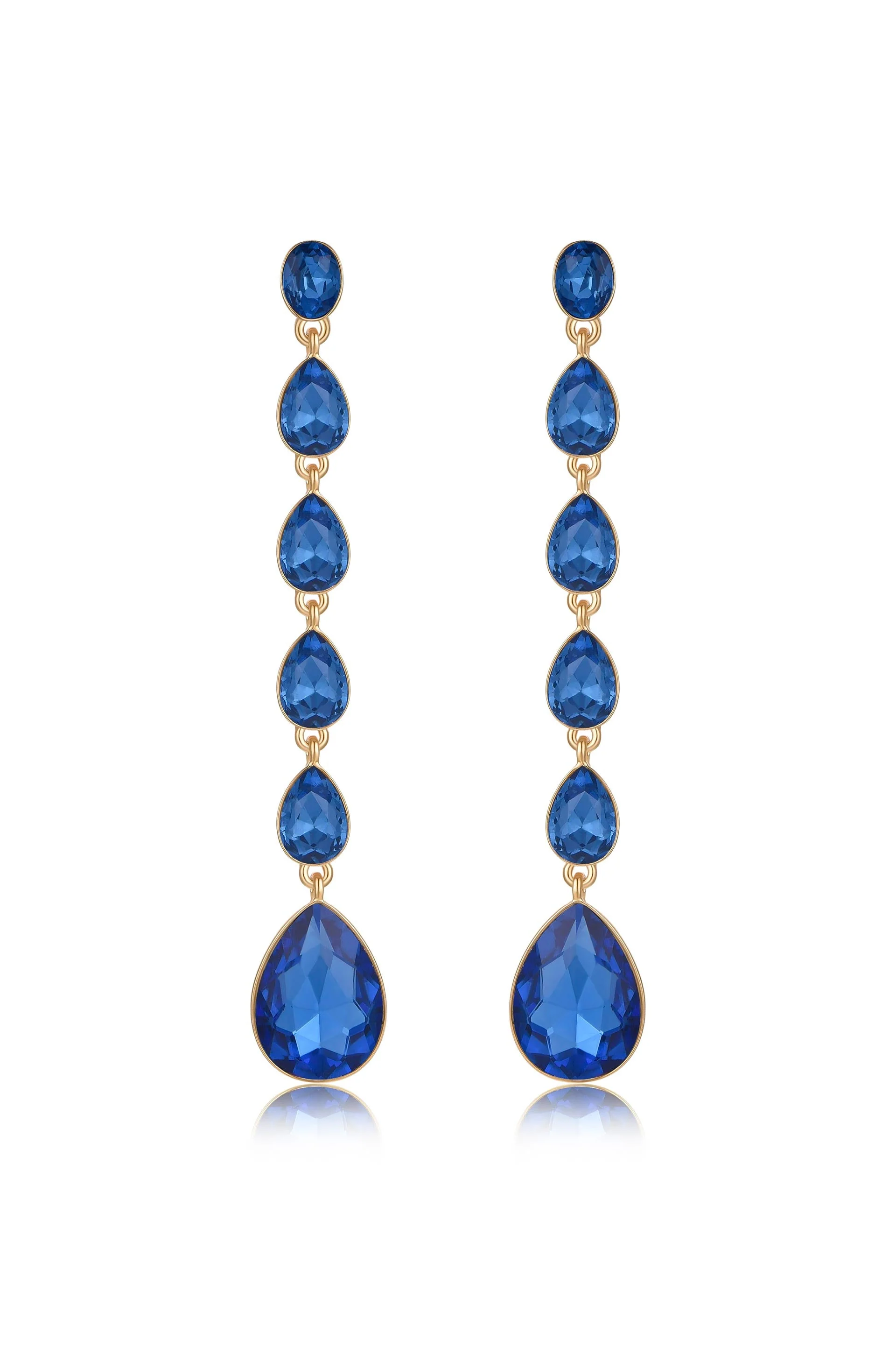 Crystallized Drop Earrings - Image 9