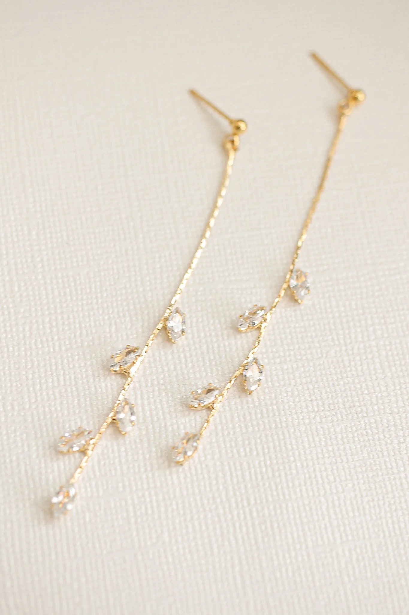 Daphne Dangle in Gold Leaves - Image 10