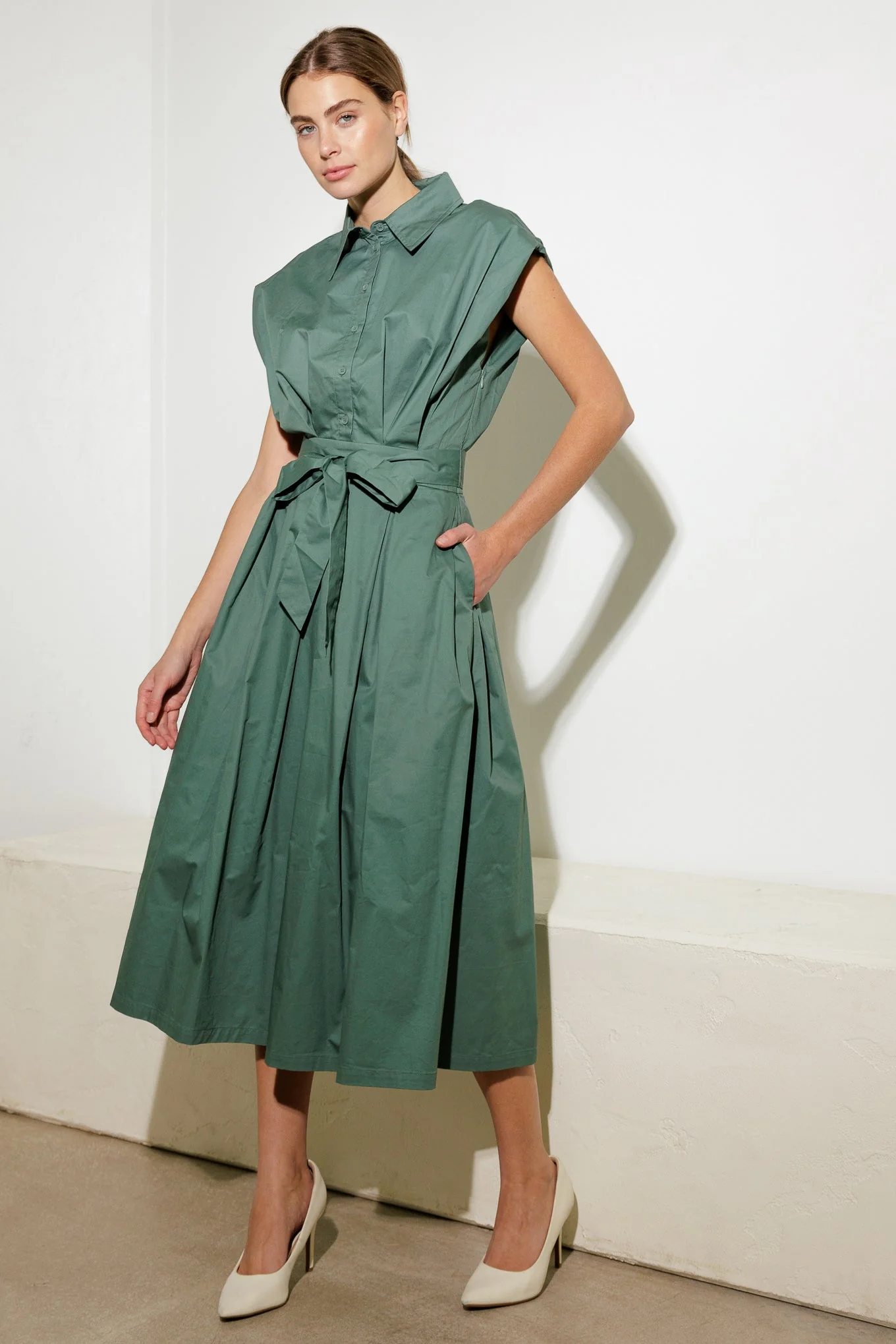 DEEPER CONNECTION DROP SHOULDER DRESS - Image 11