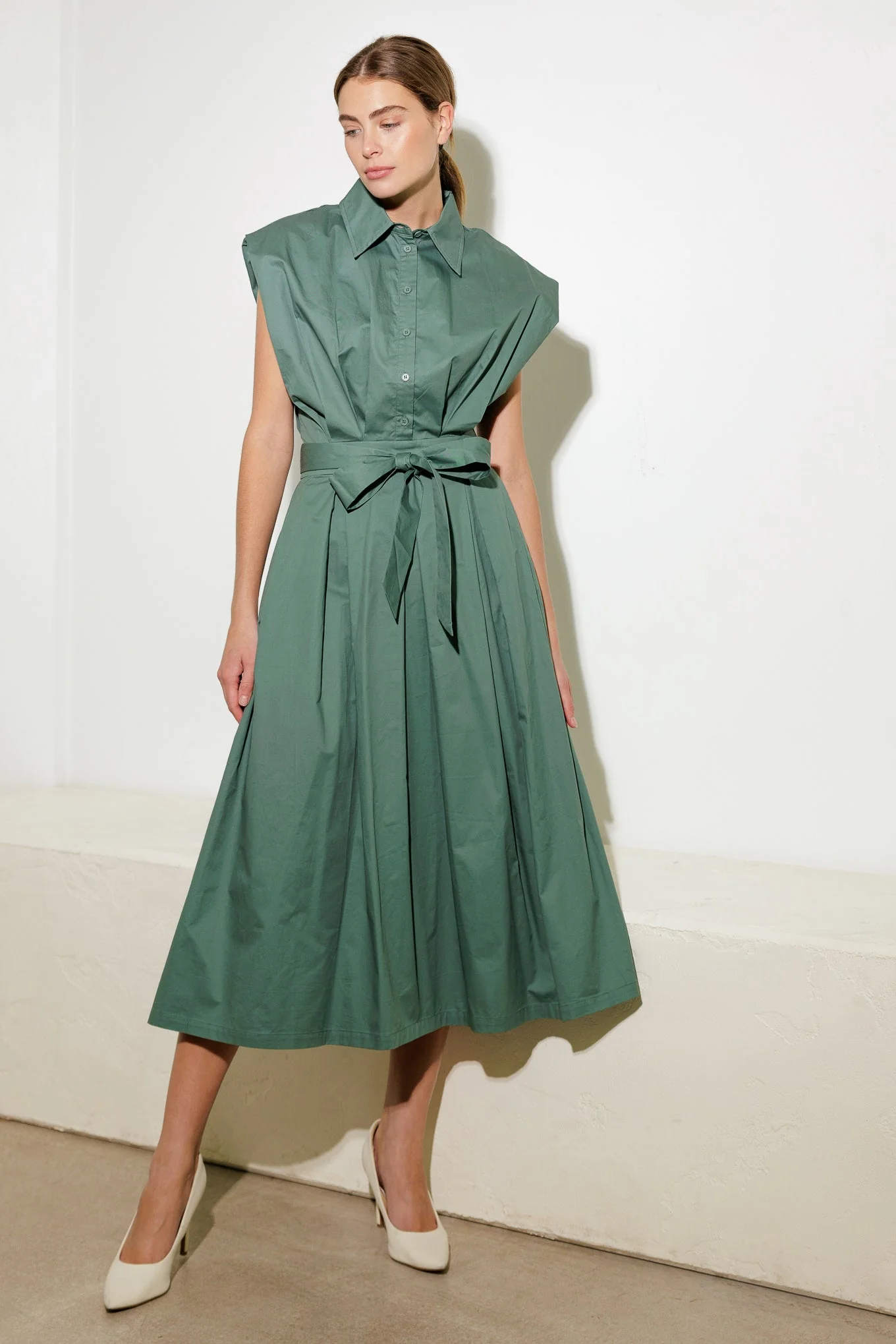 DEEPER CONNECTION DROP SHOULDER DRESS - Image 9