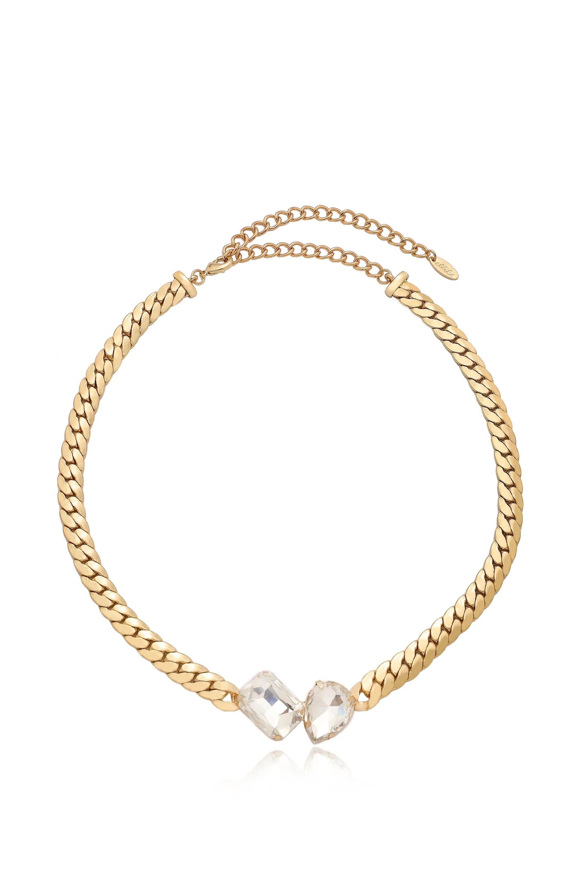Double Gem Centerstone Necklace - Image 2