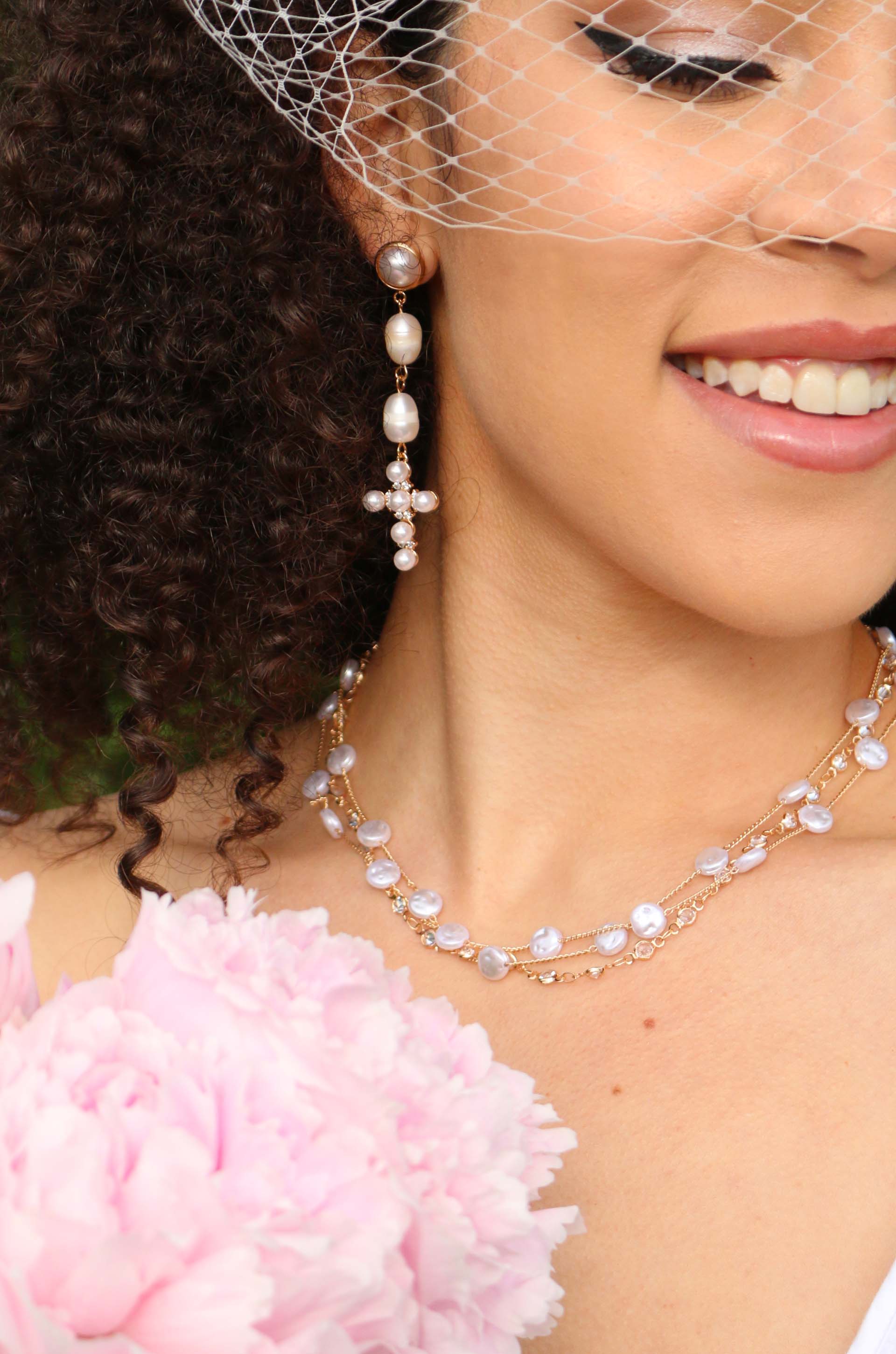 Dressed in Pearls Layered Necklace - Image 4
