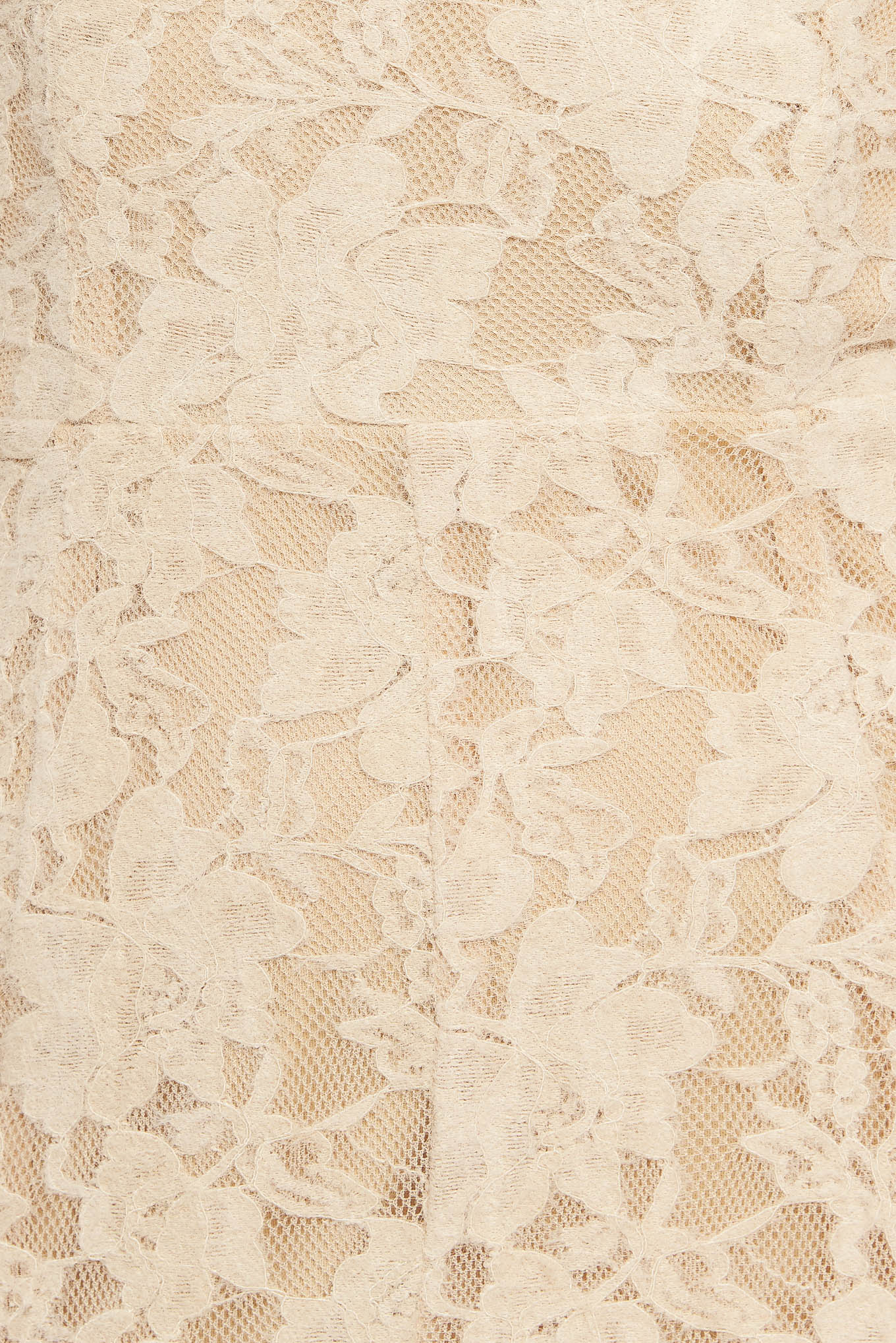 ELEGANT FLORAL STRETCH LACE MIDI DRESS - Image 6