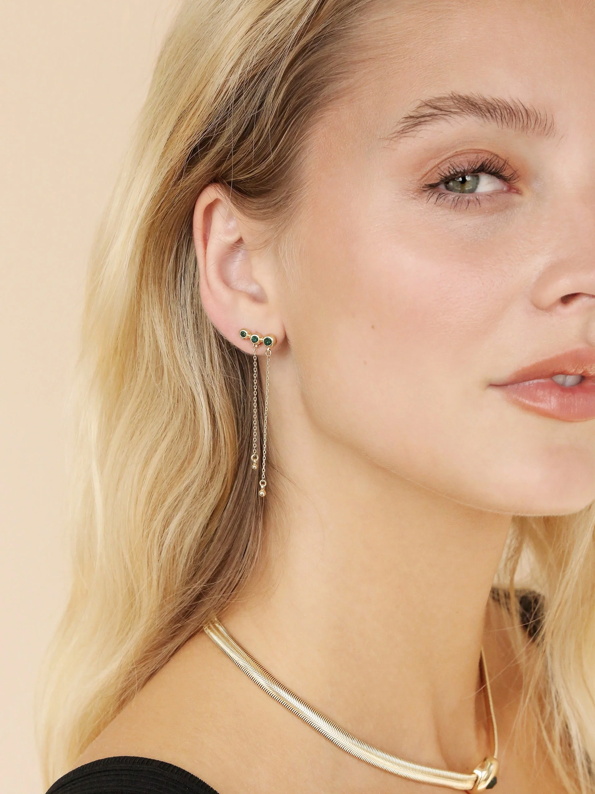 Emerald City Waterfall Earrings - Image 5