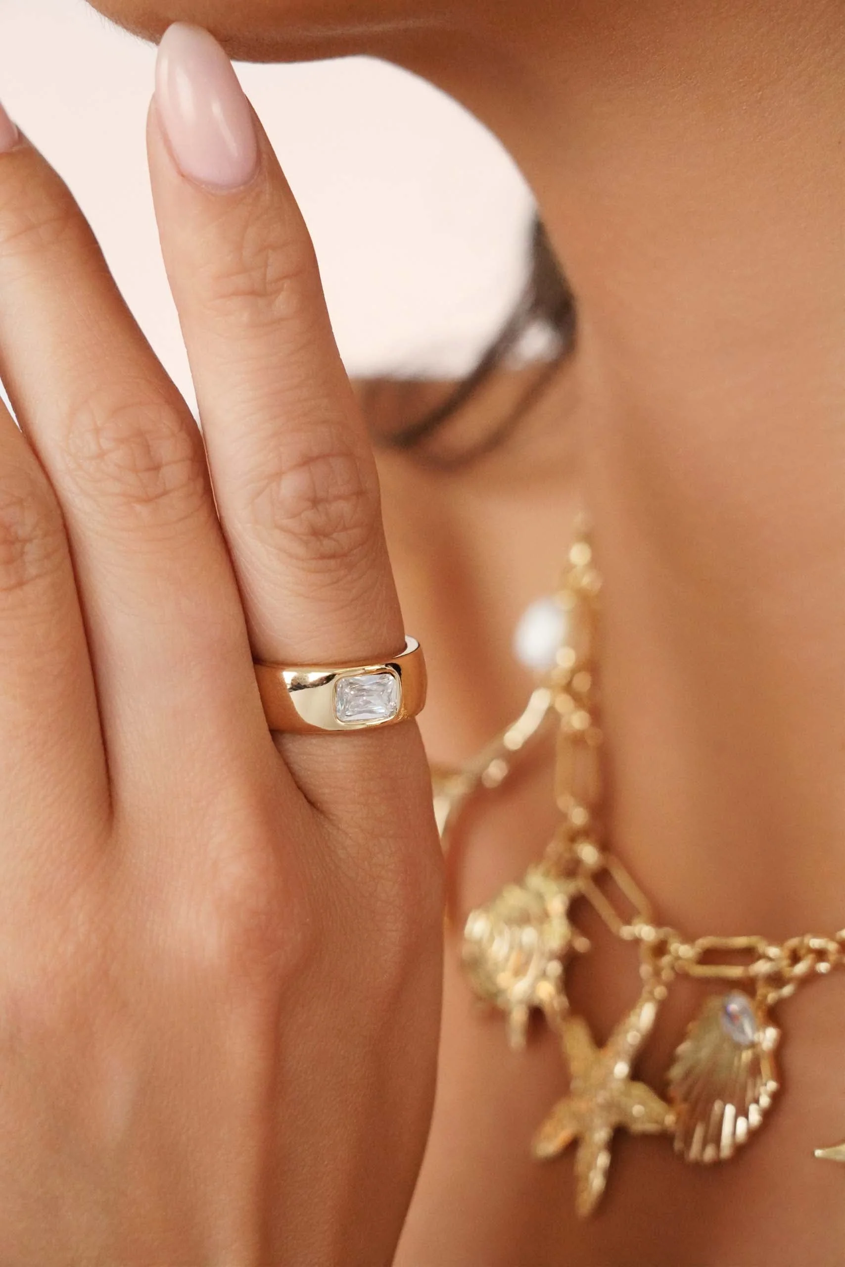 Emerald Cut Treasure Ring - Image 4