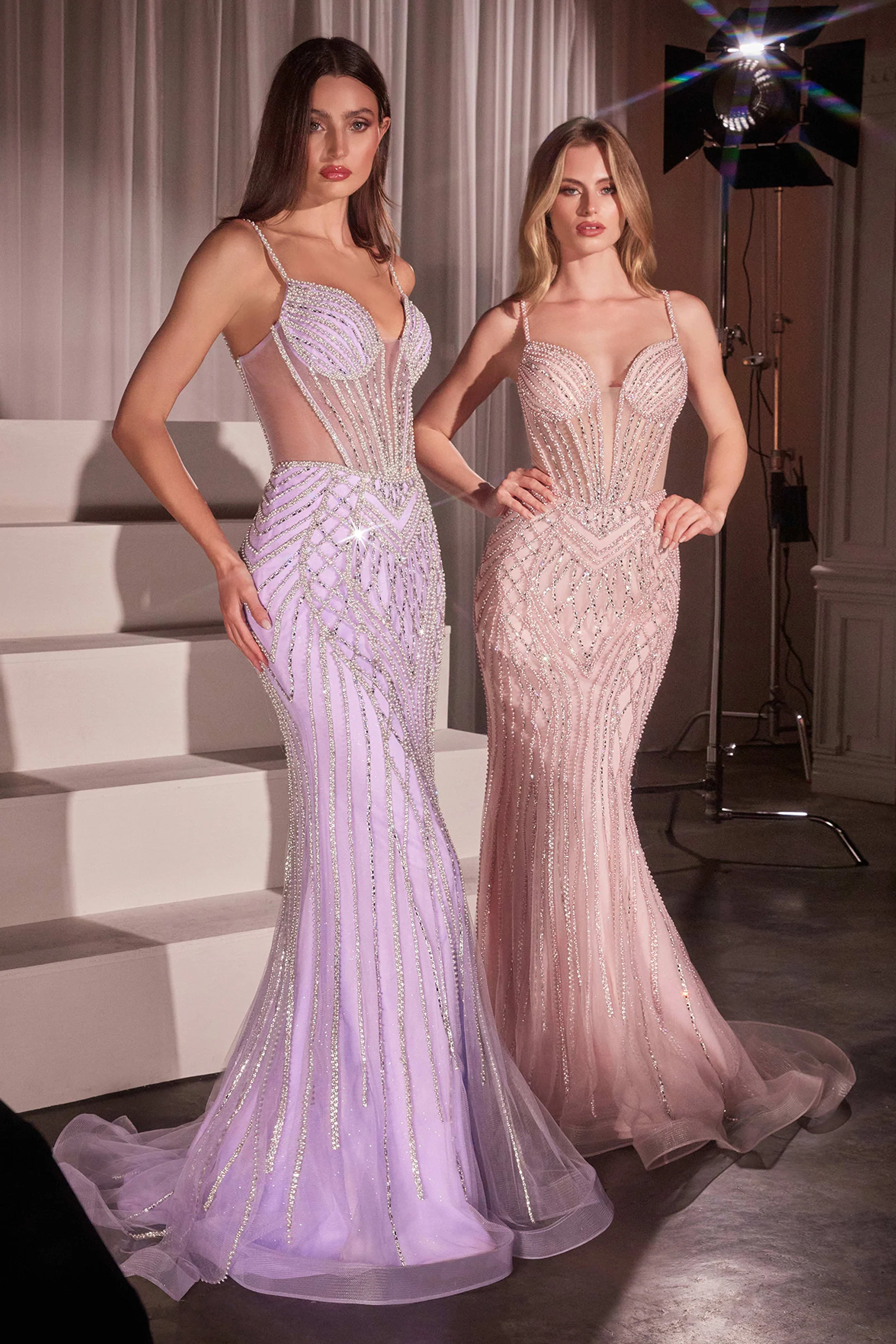 EMMELINE GOWN - EMBELLISHED FIT & FLARE DRESS - Image 5