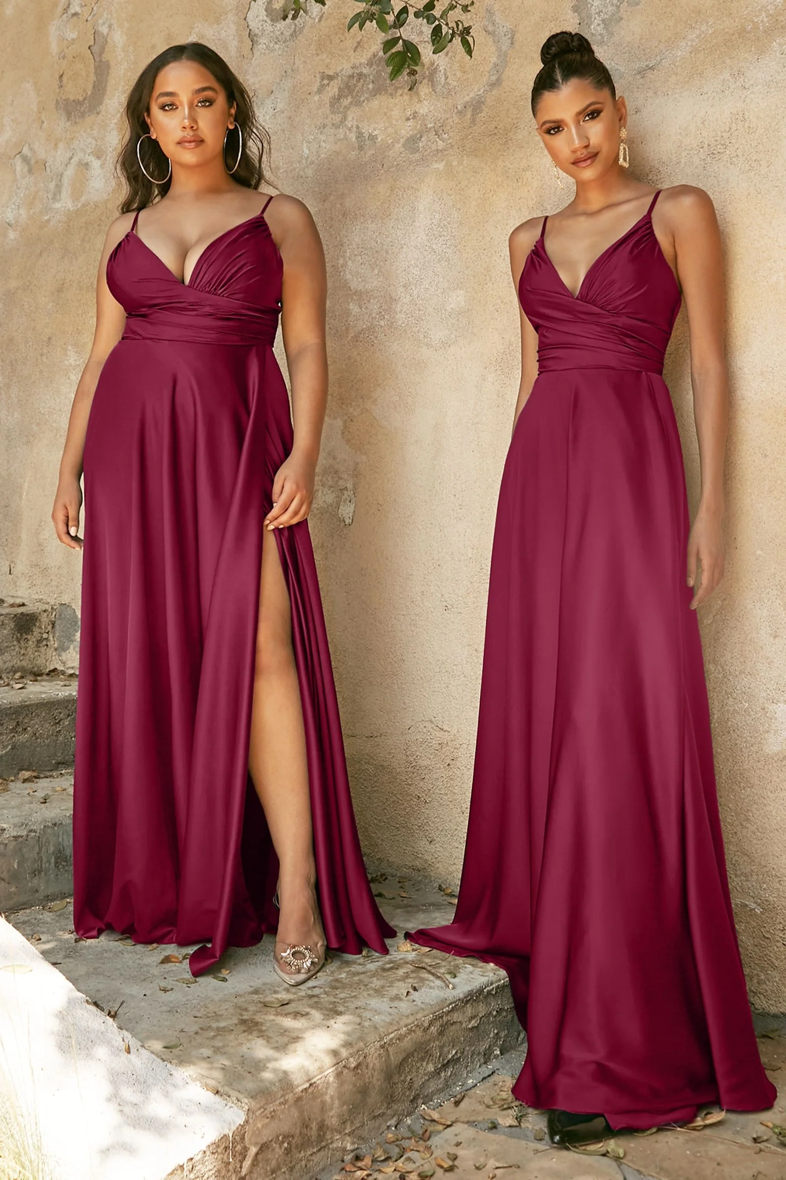 ERICA GOWN - SOFT SATIN A-LINE DRESS - Image 18