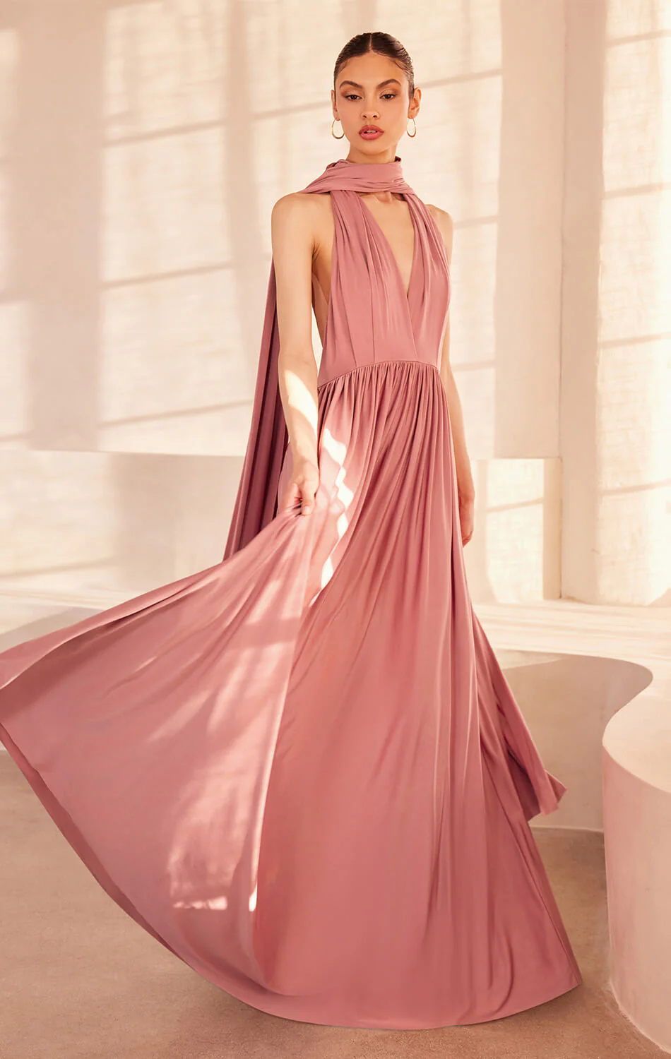 Estelle Convertible Tie Maxi Dress - Image 14