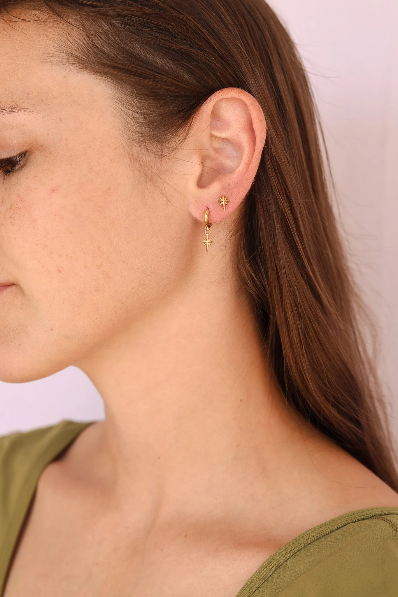Estelle Stud Starburst Earring - Image 6