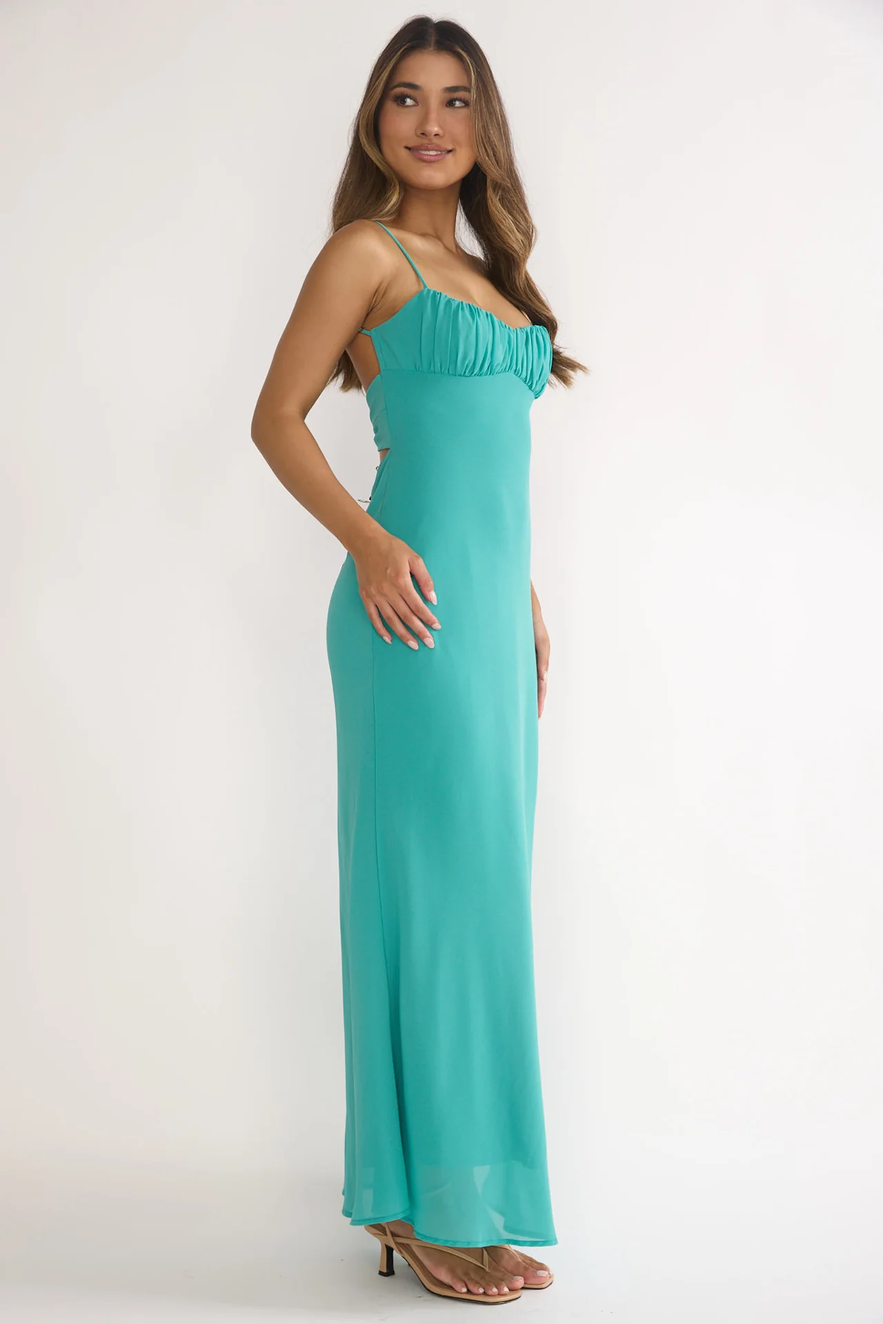 ESTHER MAXI DRESS - MINT - Image 2