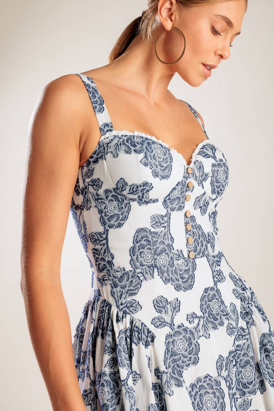 EXPLORING NEW INTERESTS MIDI DRESS - Image 6