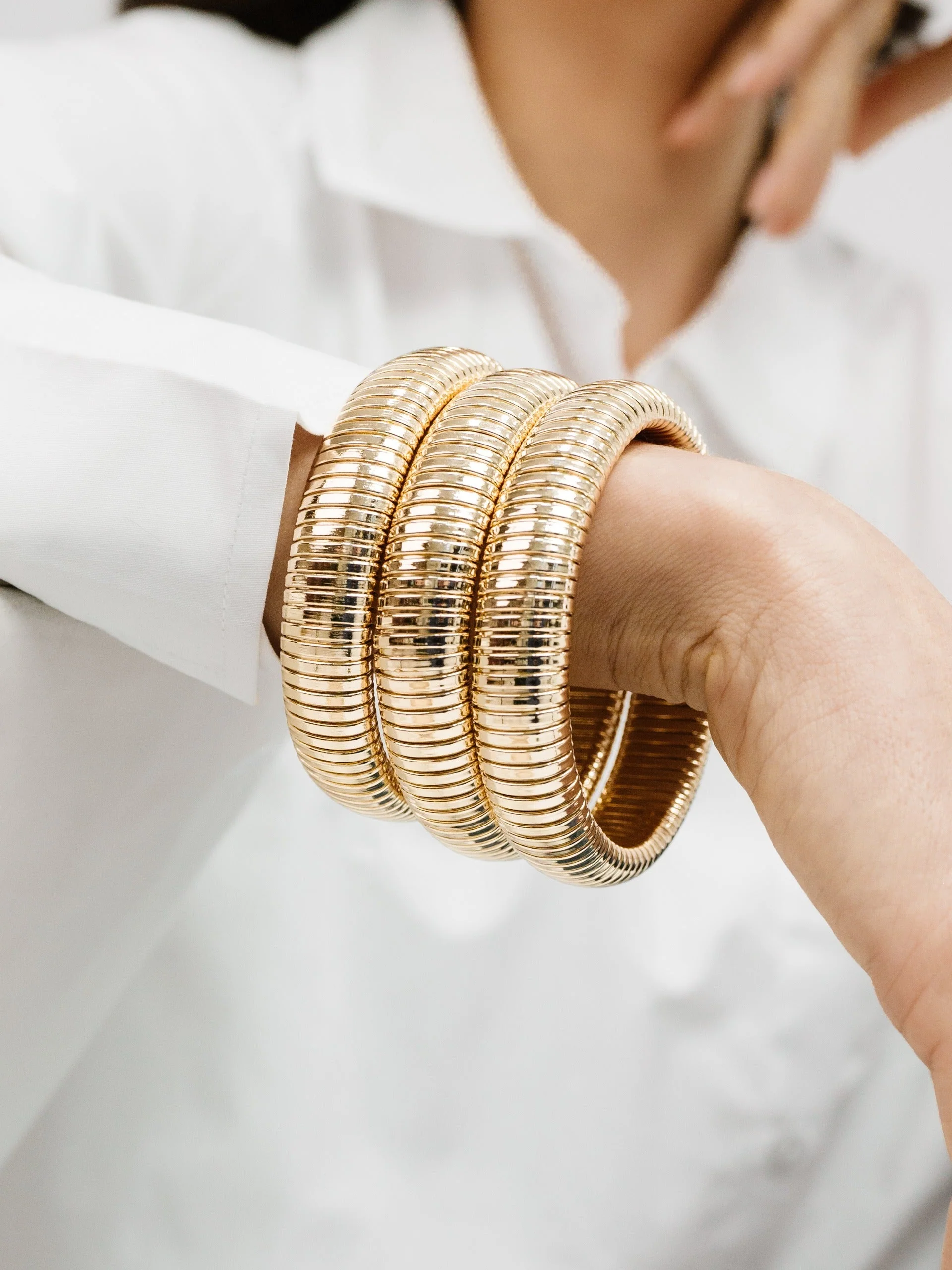 Flex Snake Chain Stretch Bracelet Set - Image 13
