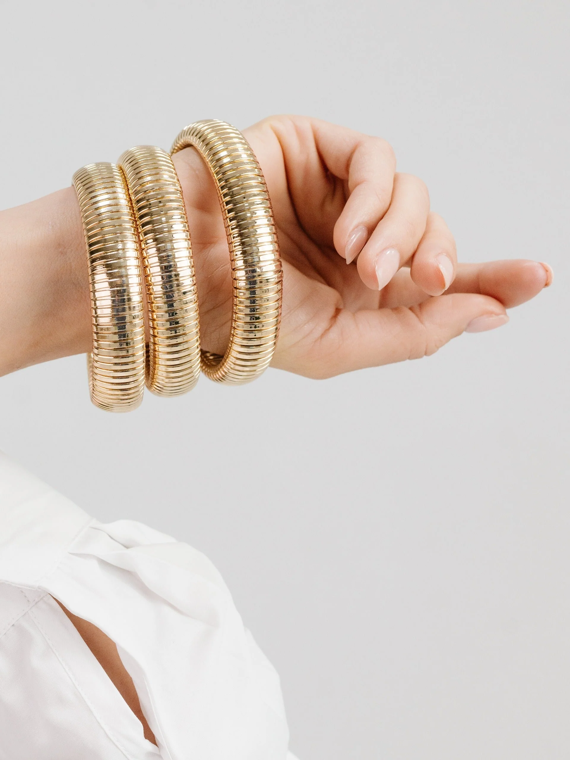 Flex Snake Chain Stretch Bracelet Set - Image 7